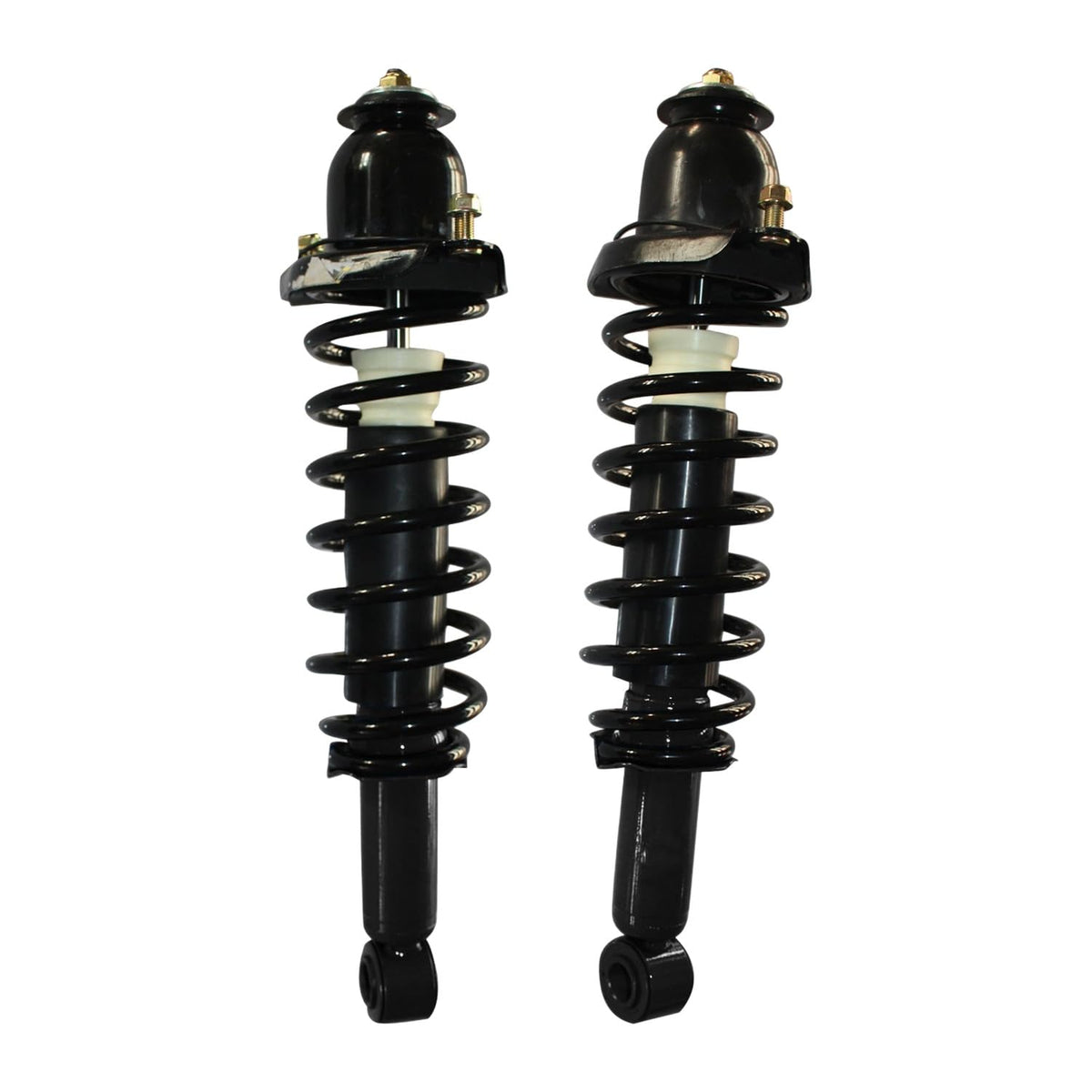 Maxfavor Pair of Rear Shock Absorbers and Struts Complete Assembly with Coil Spring Compatible with Toyota Corolla 2009-2010 L4-1.8L (Old Style, To 12/2010), Replacement for 1345689L 1345689R