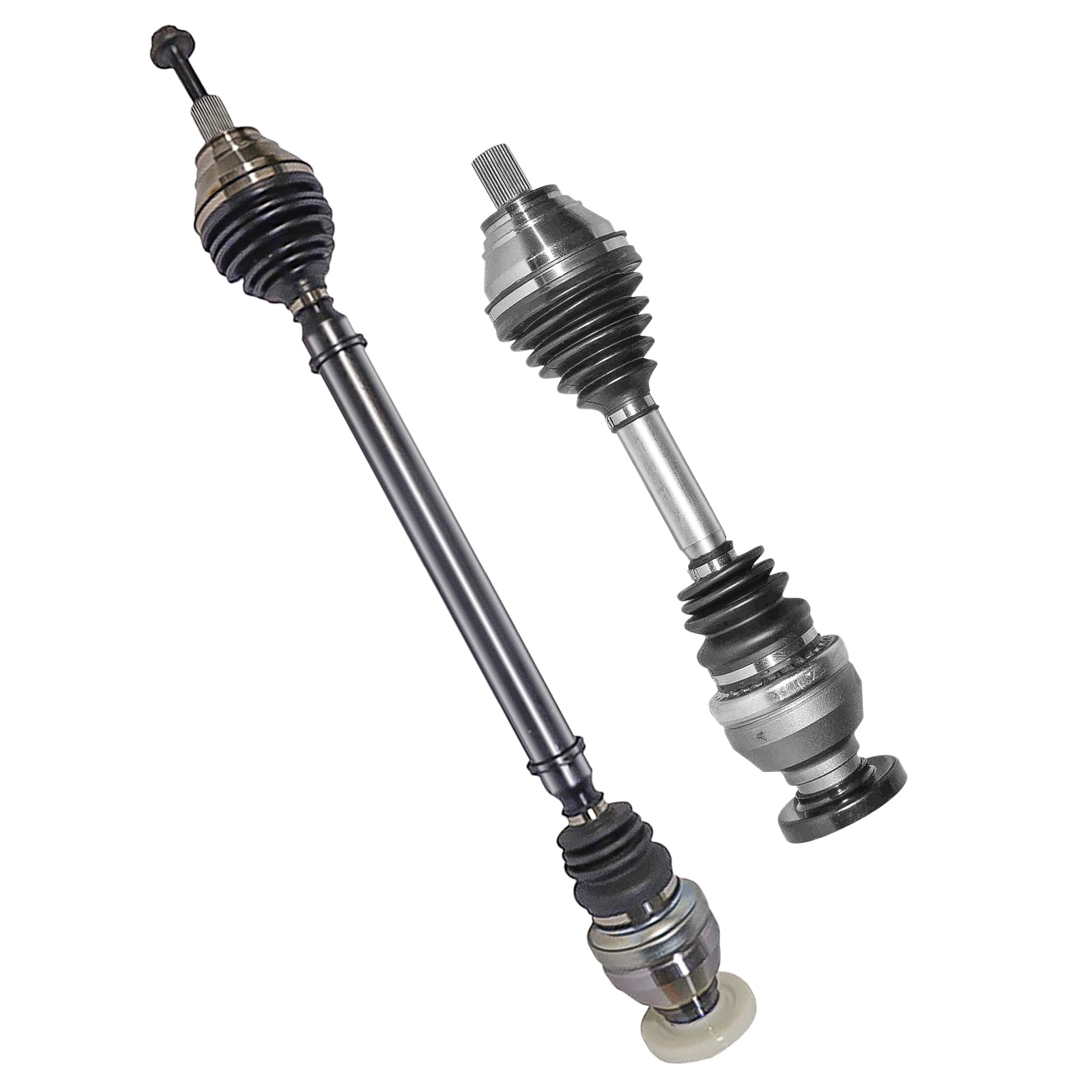 MAXFAVOR CV Axle Front FWD Compatible with Volkswagen Tiguan 2009-2016 L4 1.4L/2.0L Manual Trans, A Pair CV Axle Joint Shaft Assembly, Driver and Passenger Side