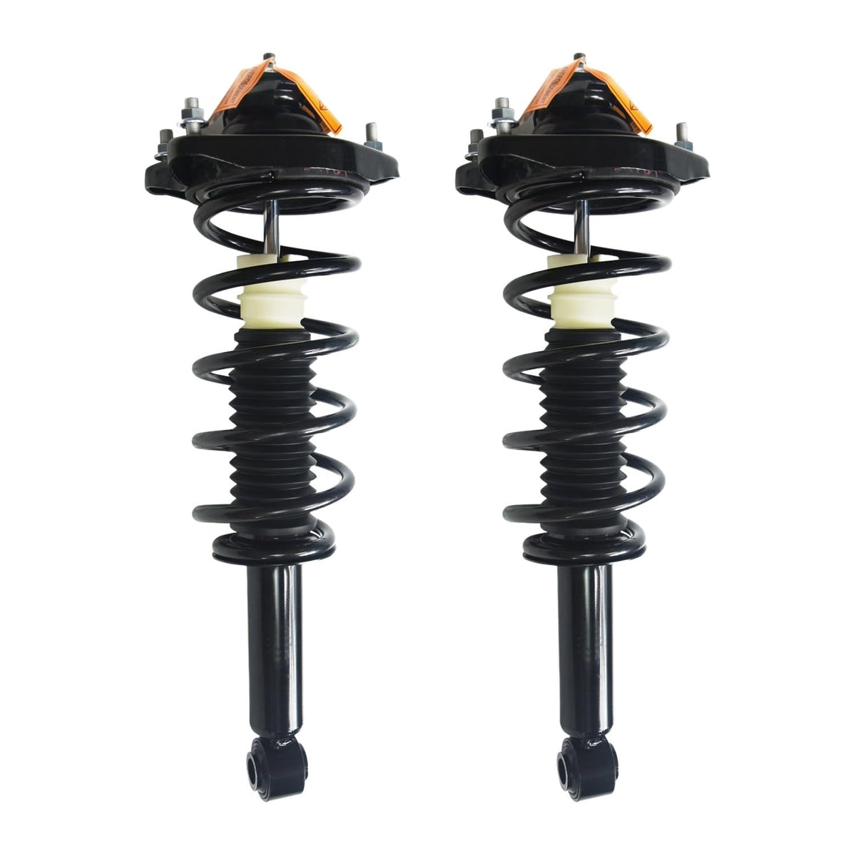 Maxfavor Pair of Rear Shock Absorbers and Struts Complete Assembly with Coil Spring Compatible with Mitsubishi Eclipse 2006-2012, Replacement for 171145
