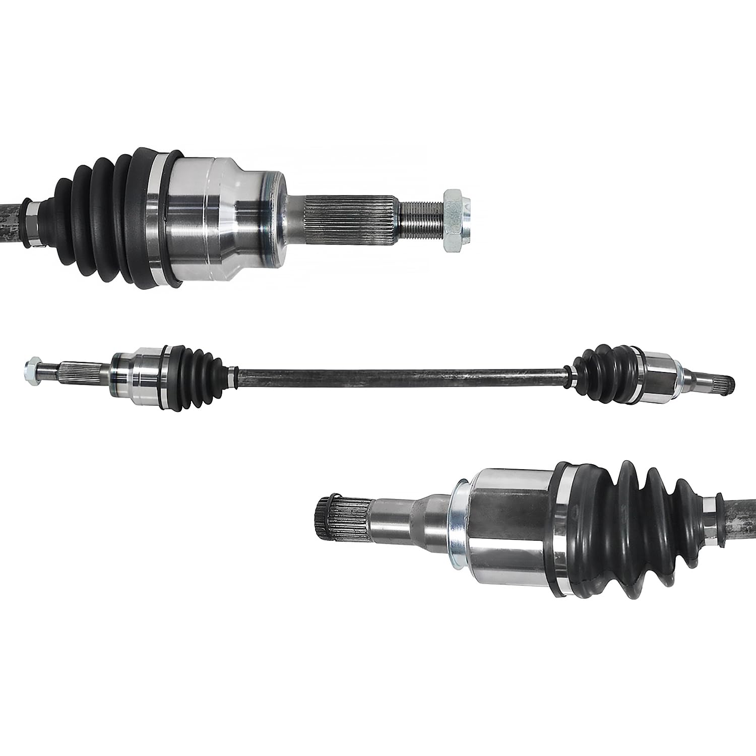 MAXFAVOR CV Axle Rear AWD Compatible with Acura TL 2009-2014 V6 3.7L, A Pair CV Axle Joint Shaft Assembly, Rear Left Right Side