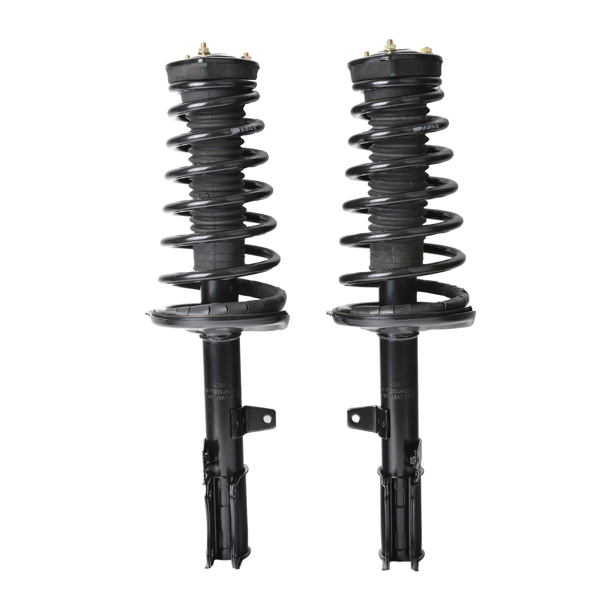 Maxfavor Pair of Rear Shock Absorbers and Struts Complete Assembly with Coil Spring Compatible with Toyota Camry 1992 1993 1994 1995 1996 L4-2.2L, Replacement for 171957 171958