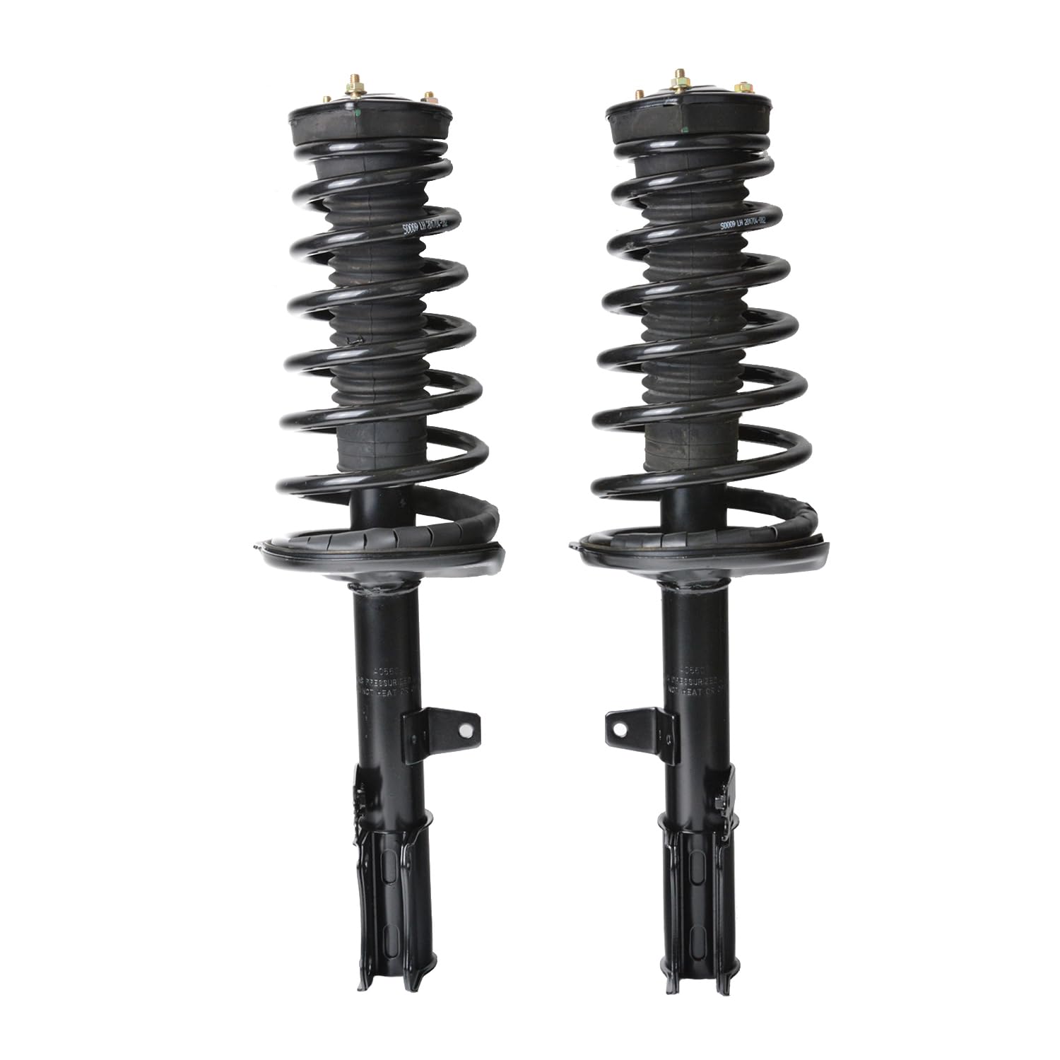 Maxfavor Pair of Rear Shock Absorbers and Struts Complete Assembly with Coil Spring Compatible with Toyota Camry 1992 1993 1994 1995 1996 L4-2.2L, Replacement for 171957 171958