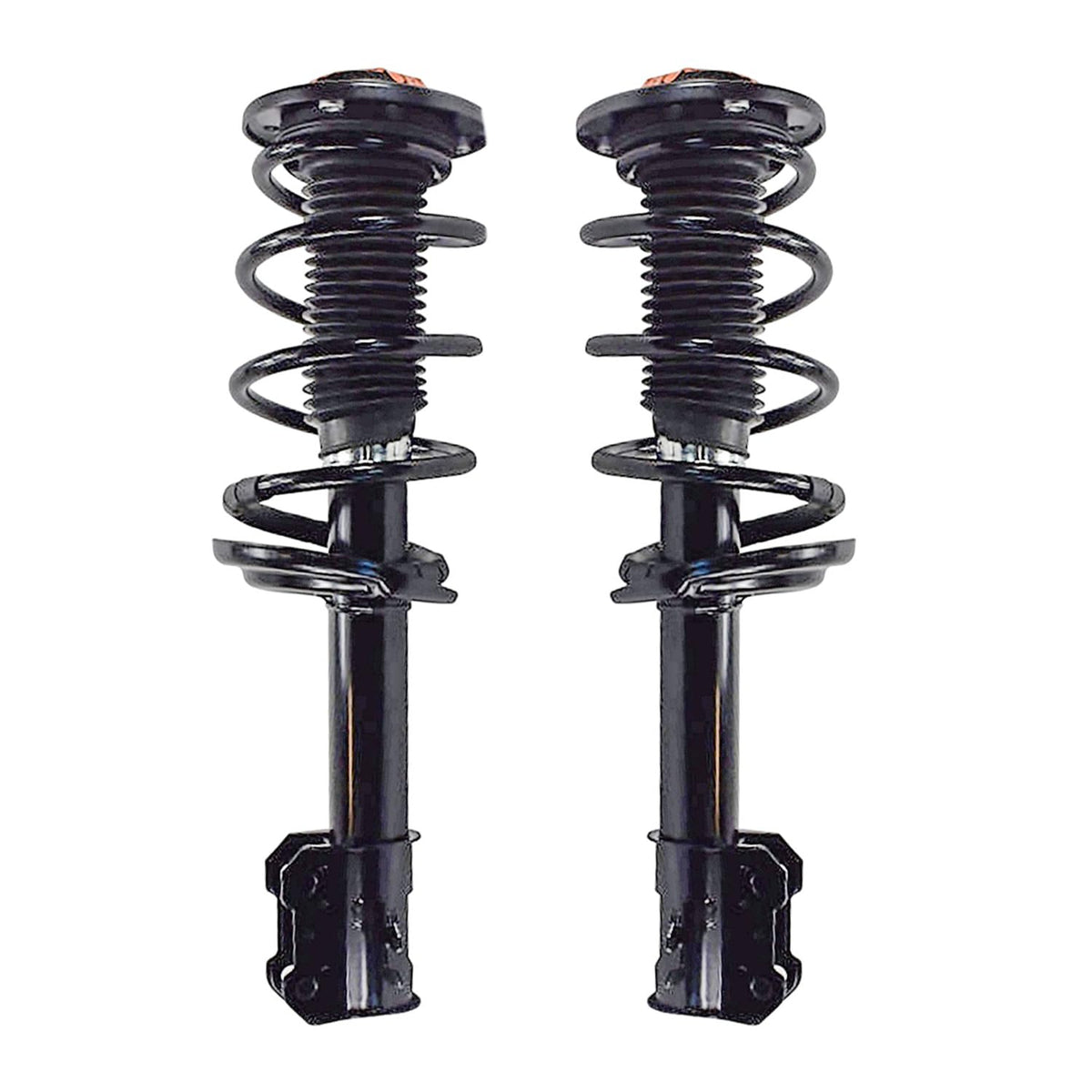 Maxfavor Pair of Front Struts and Shock Absorbers Complete Assembly with Coil Spring Compatible with Saab 9-3 2003 2004 2005 (Arc, Vector, Linear), Replacement for 1333531L 1333531R
