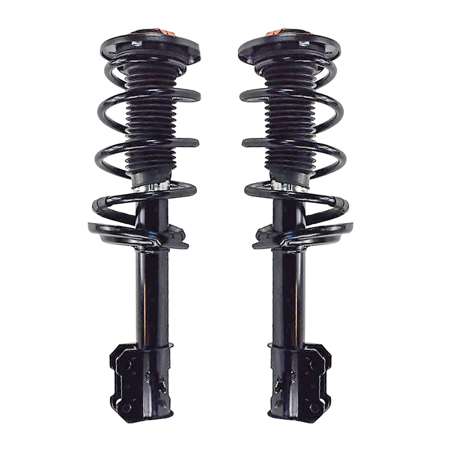 Maxfavor Pair of Front Struts and Shock Absorbers Complete Assembly with Coil Spring Compatible with Saab 9-3 2003 2004 2005 (Arc, Vector, Linear), Replacement for 1333531L 1333531R