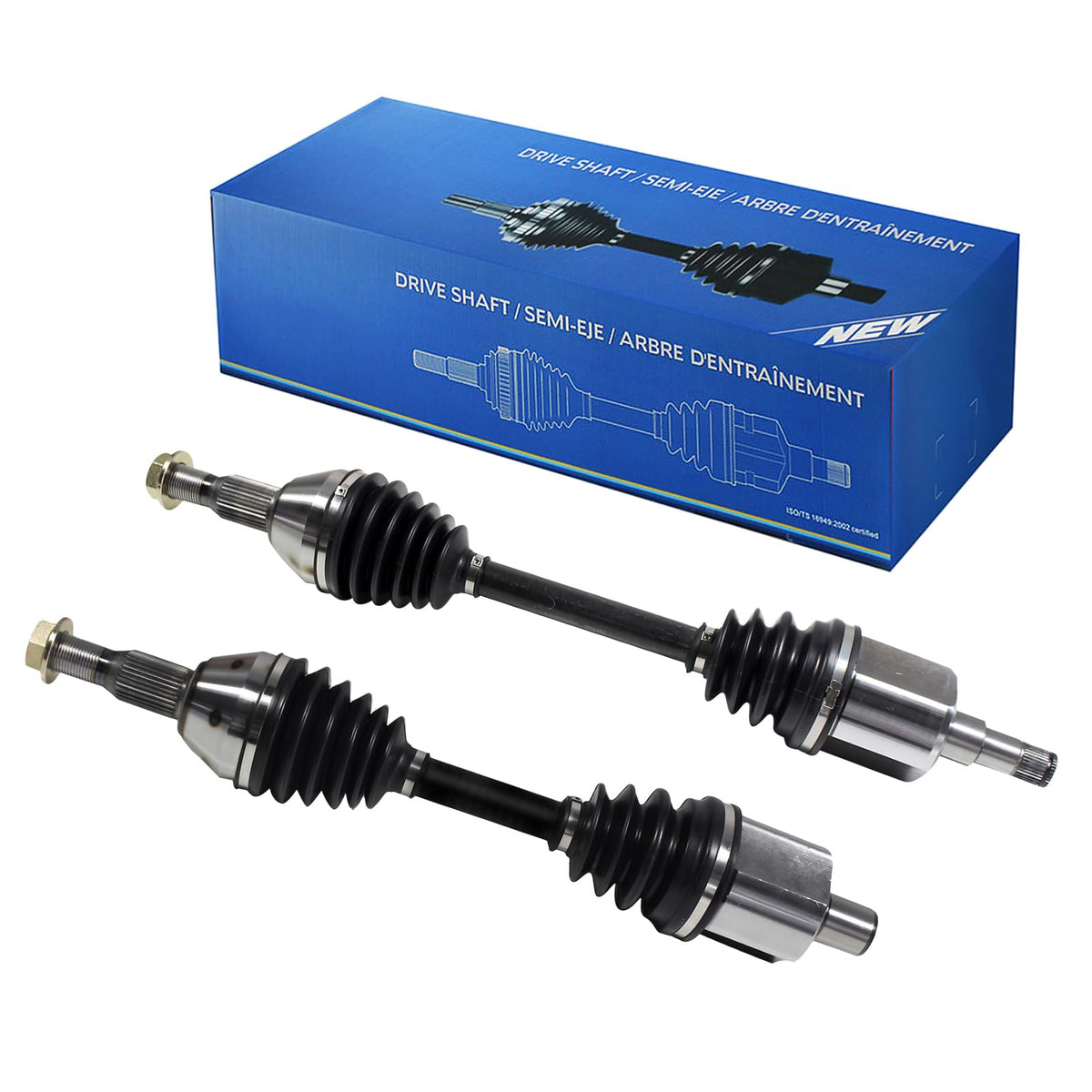 Maxfavor CV Axle Shaft Assembly Front Left Right Side Compatible with Chevrolet Impala Limited Impala LT LS LTZ 3.6L 2012 2013 2014 2015 2016