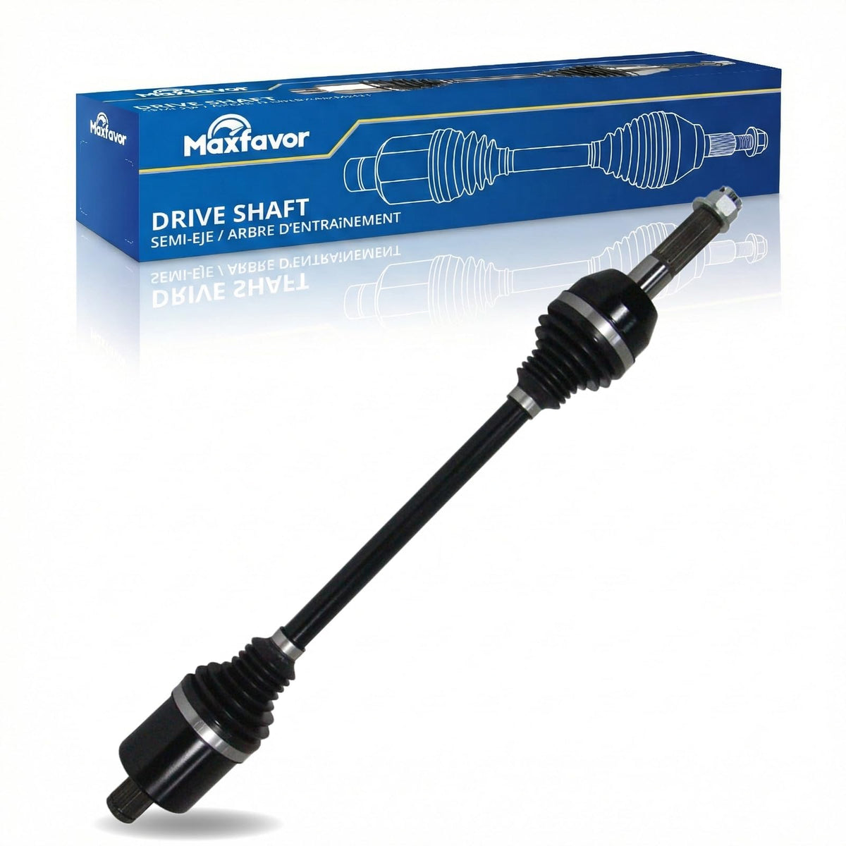 Maxfavor CV Axle Rear Compatible with 2017 Polaris Ranger XP 1000 EPS High Lifter Edition, 2016 Polaris Ranger 900 XP EPS High Lifter Edition, Rear Left Right Side CV Axle Joint Shaft Assembly