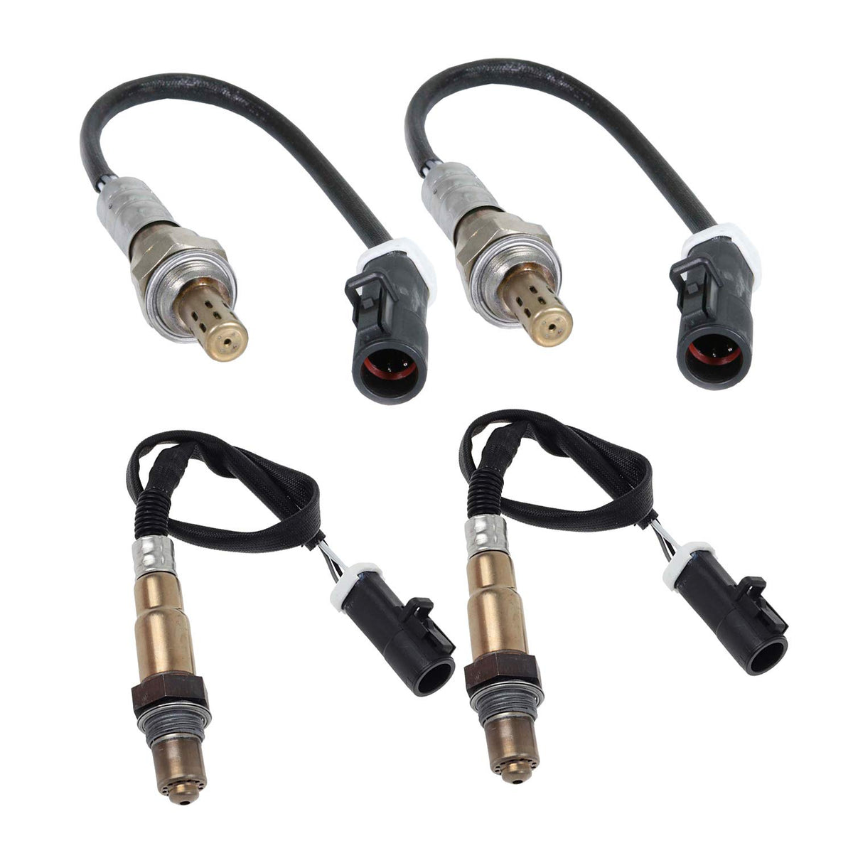 Maxfavor 4Pcs 234-4403*2 234-4071*2 Upstream Downstream O2 Oxygen Sensor Compatible with 1999-2006 Ford Explorer Sport Trac/Ranger 4.0L, 2001-2005 Mazda B4000 4.0L, 1999-2002 Mercury Mountaineer 4.0L