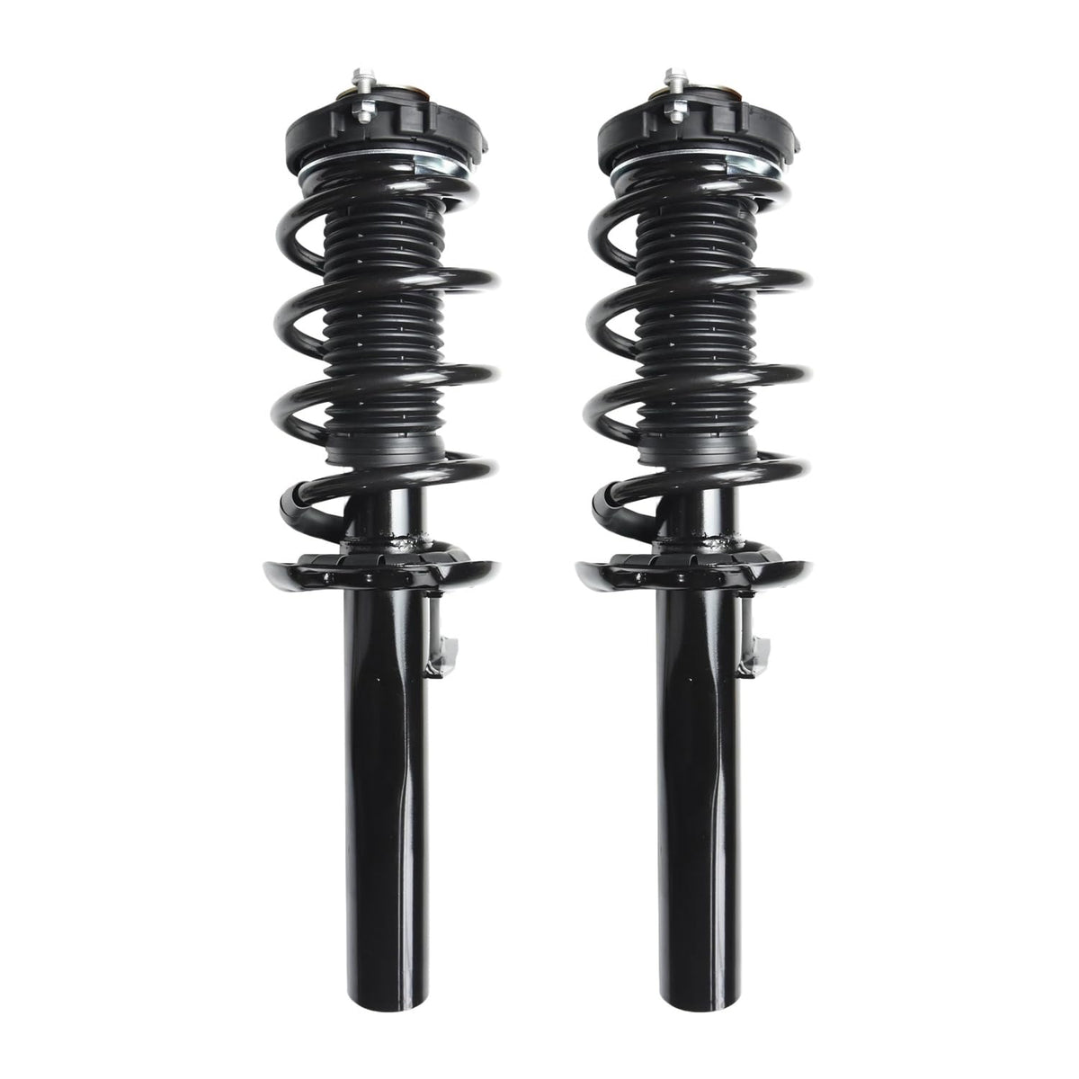 Maxfavor Pair of Front Struts and Shock Absorbers Complete Assembly with Coil Spring Compatible with Volkswagen GTI 2010 2011 2012 2013 2014, Replacement for 2335576