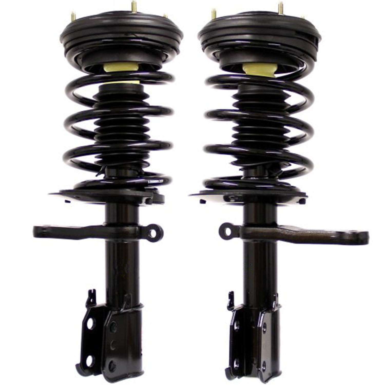 Front Complete Struts and Shocks Assembly Pair Compatible with Chrysler 300M 1999-2004, Chrysler Concorde 1998-2004, Chrysler Intrepid 1998-2004, Dodge Intrepid 1998-2004, OE 171667 171668