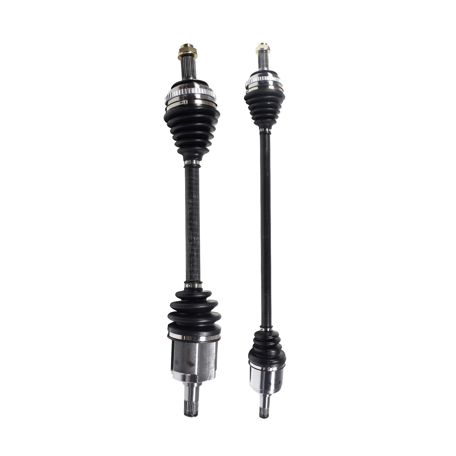 Maxfavor CV Axle Front Pair Compatible with Honda Civic 1992-2000 1.5L 1.6L, Honda Civic del Sol 1996-1997 1.5L 1.6L, FWD, CV Axle Joint Shaft Assembly Front Driver Passenger Side