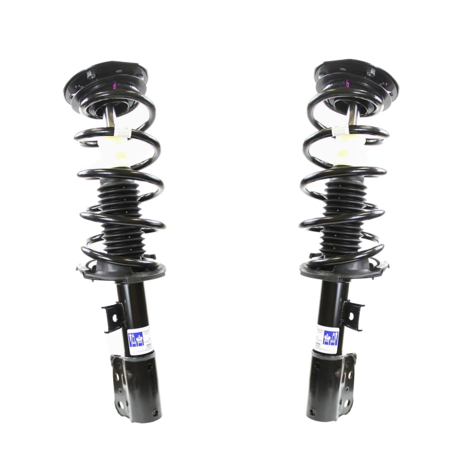 Maxfavor Pair of Front Shock Absorbers and Struts Assembly with Coil Spring, Compatible with GMC Terrain 2010-2017, Chevrolet Captiva Sport 2012, Replacement for OE 572527