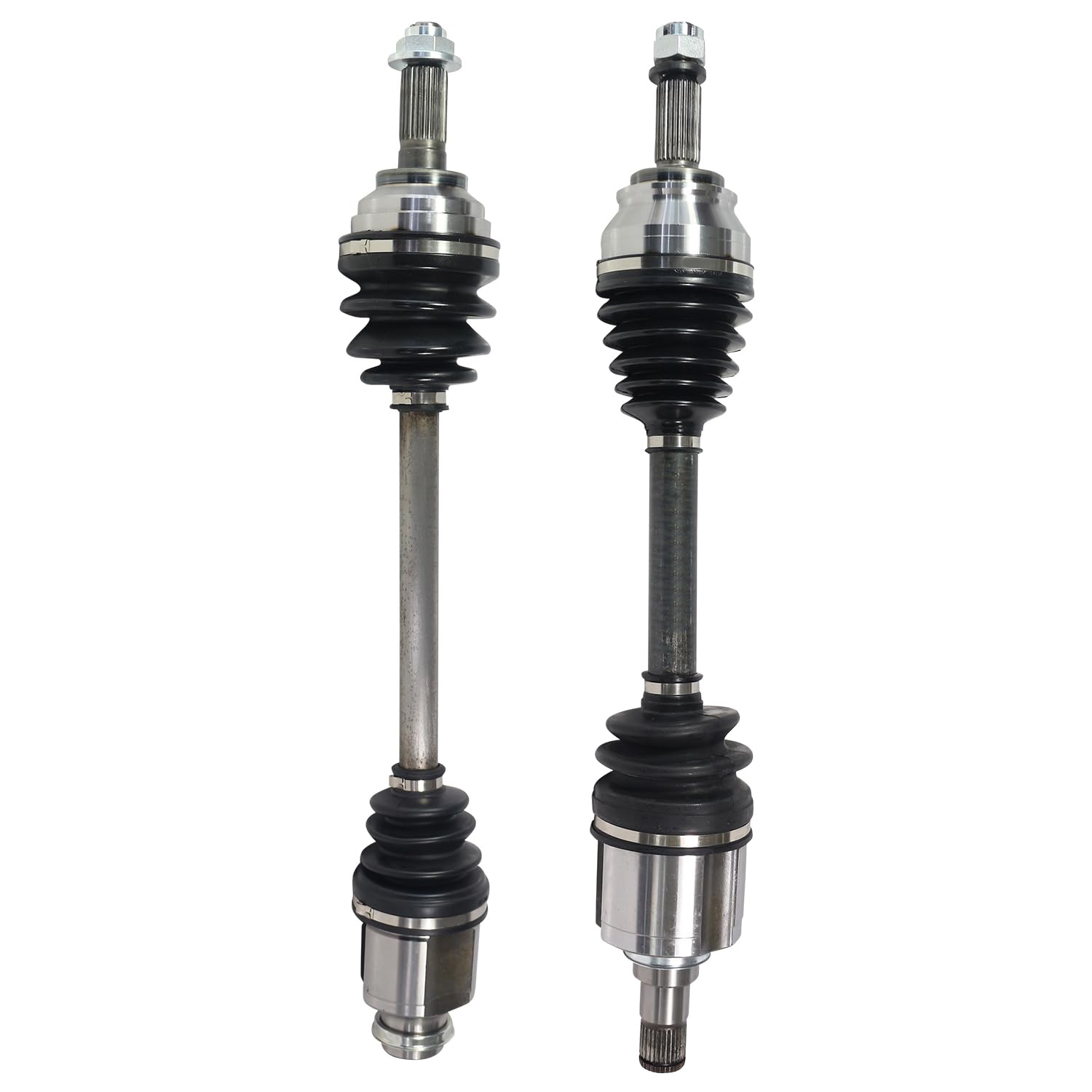 Maxfacor CV axle Front Pair Compatible with 2007-2011 Mitsubshi Outlander 3.0L, FWD, CV Axle Joint Shaft Assembly Front Driver Passenger Side