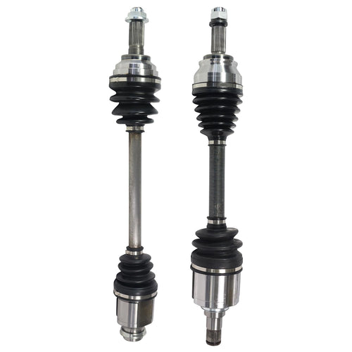 Maxfacor CV axle Front Pair Compatible with 2007-2011 Mitsubshi Outlander 3.0L, FWD, CV Axle Joint Shaft Assembly Front Driver Passenger Side