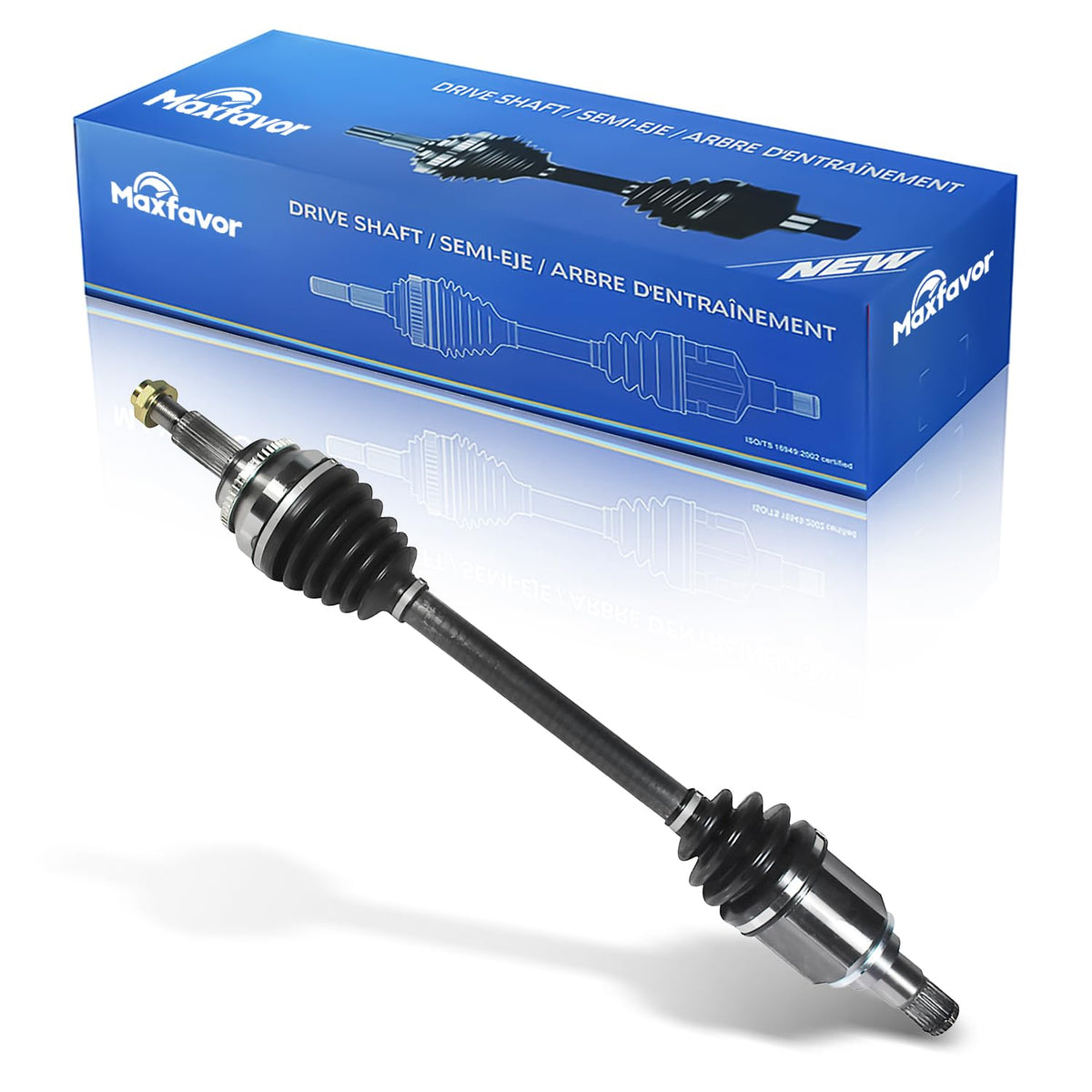 Maxfavor CV Axle Front Left Compatible with 2011-2016 Toyota Sienna 3.5L FWD & AWD CV Axle Front Left Side CV Axle Joint Shaft Assembly