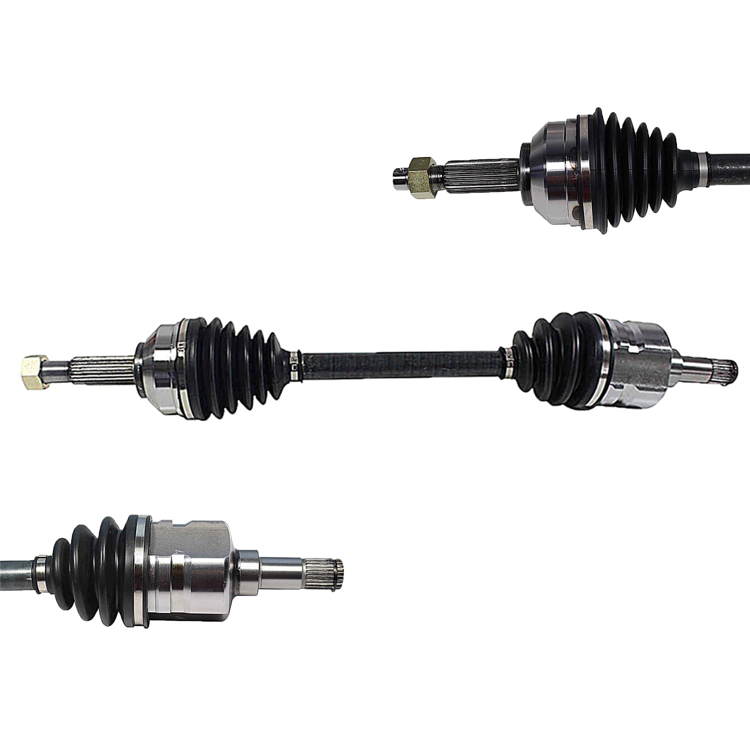 Front Pair CV Axle Shaft Assembly Compatible with 2006 Pacifica Touring Limited 2004-2006 Pacifica Base CV Joint Replace 4641-970AC 4641-971AA 4641-971AC 19342728 20870929 66-3401 60-3401 4641-970AA