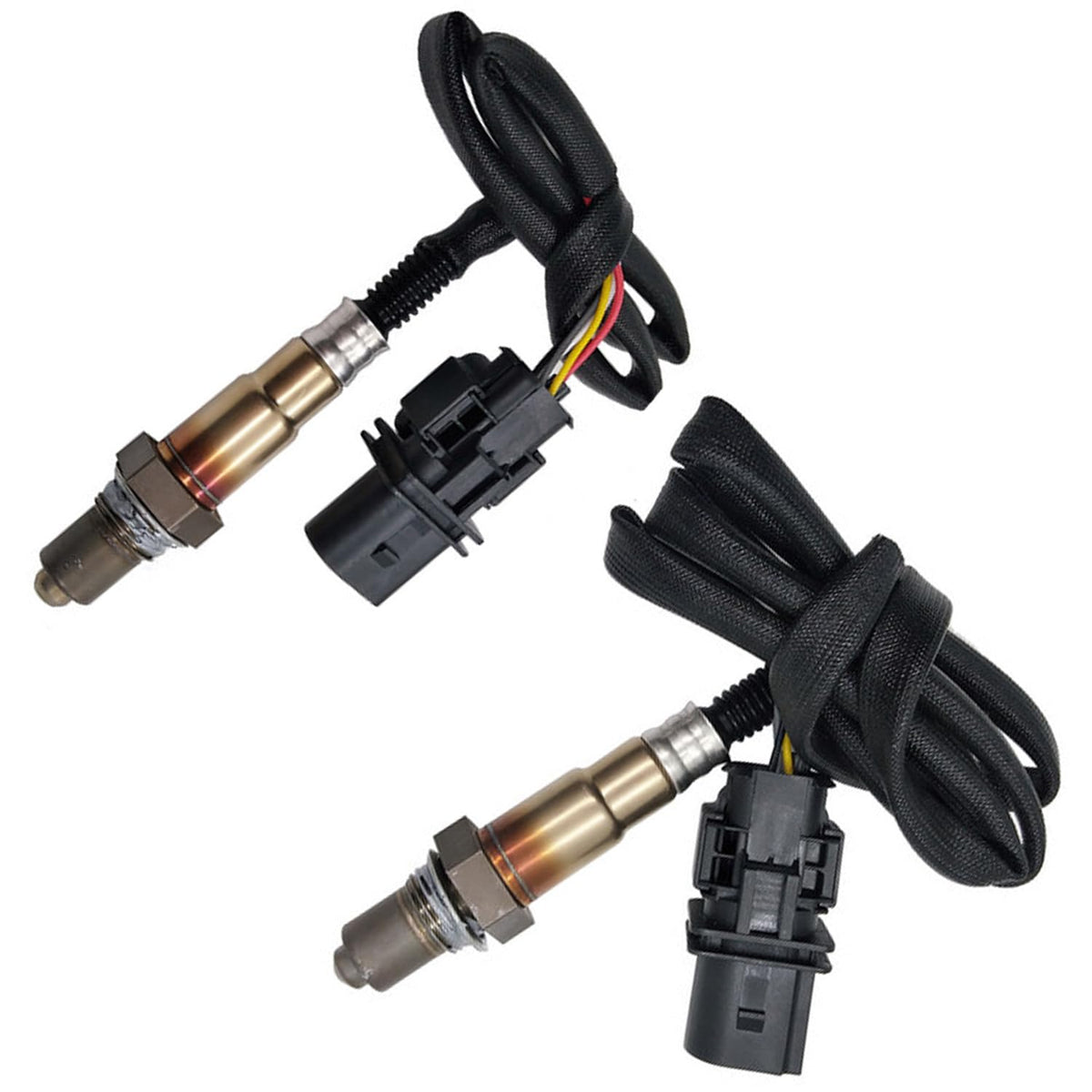 Maxfavor 2Pcs 234-5036 234-5116 Upstream Downstream O2 Oxygen Sensor Works with 2013 Audi A3, 2013-2014 Volkswagen Golf, 2013-2014 Volkswagen Beetle, 2013-2015 Volkswagen Jetta 2.0L O2 Oxygen Sensor