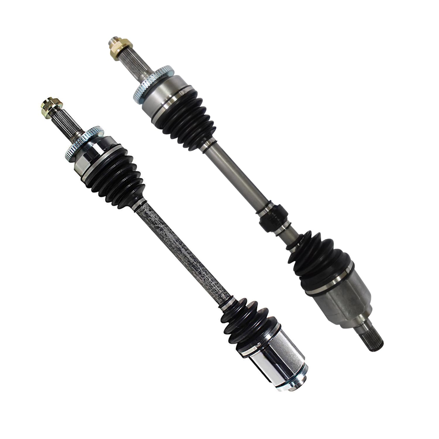 Front Pair CV Axle Shaft Assembly Compatible with Kia Models 2011-2014 Sedona CV Joint Replace 49500-4D000 49500-4D001 49500-4D700 11827297 87703 HY-8268 10051736 66-8159 60-8159 10449N 49501-4D700