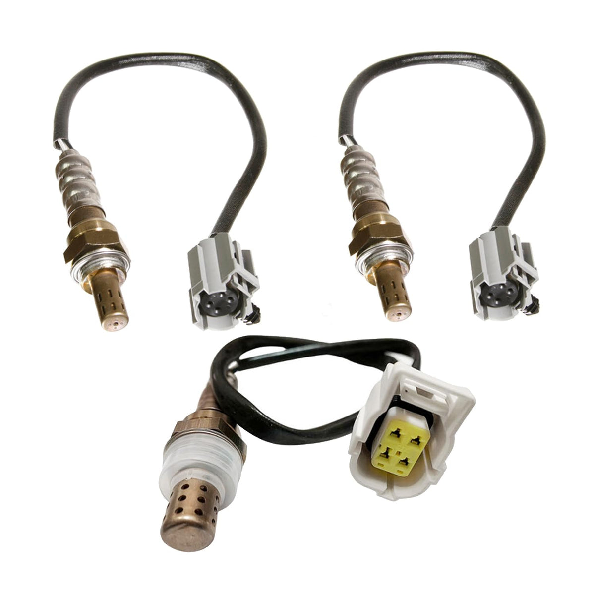 Maxfavor 234-4077 * 2 Upstream & 234-4029 234-4653 Downstream O2 Oxygen Sensor 3Pcs Compatible with 2001 Dodge Ram 1500 2500 3500 Pickup 5.2L 5.9L Oxygen O2 Sensor
