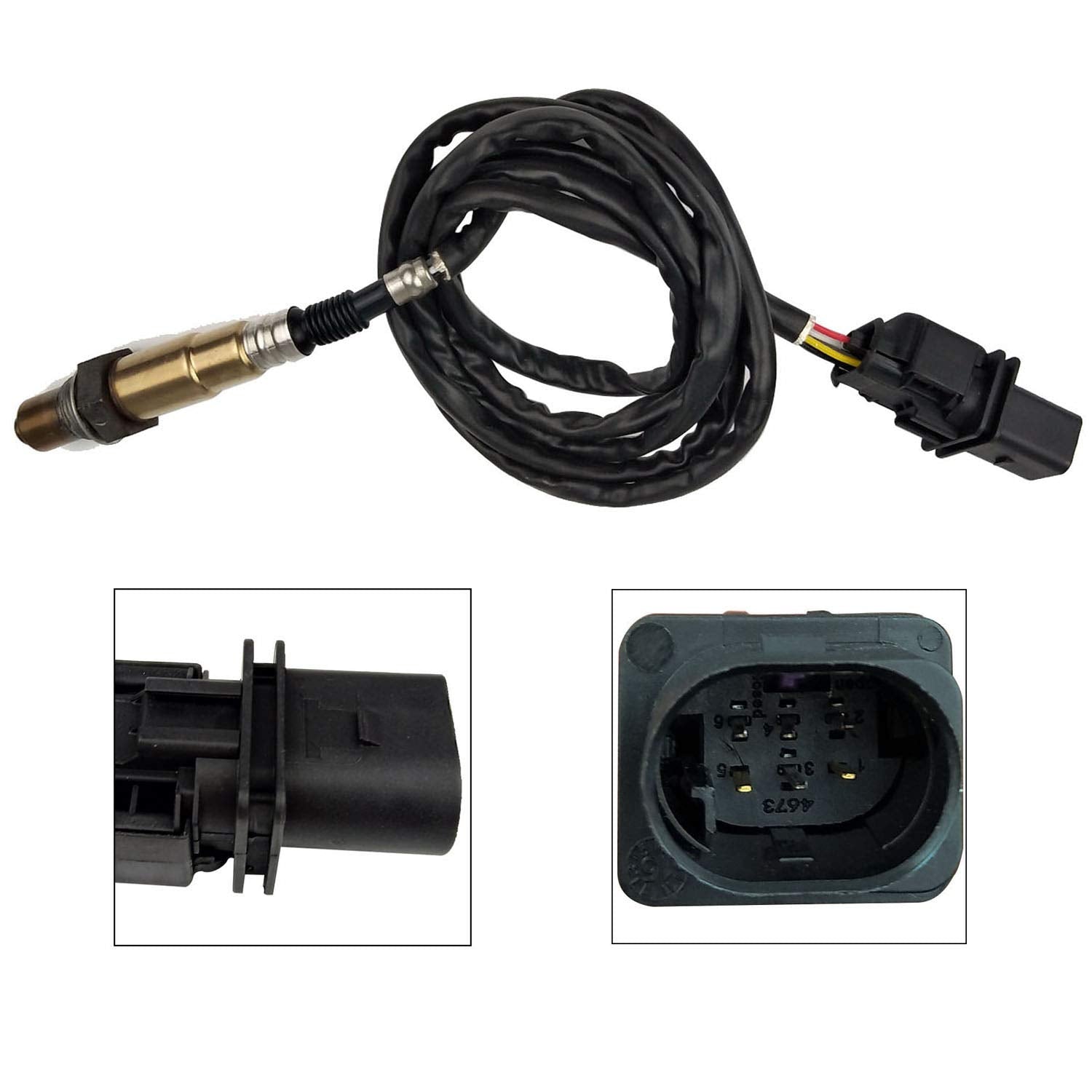 Maxfavor 234-5139 Upstream Downstream O2 Oxygen Sensor Compatible with 2005-09 Mercedes-Benz CLK63 AMG/E320, 2006-16 BMW Z4/X3/X5/128i/335is/323i/135i/328xi/335xi/335i xDrive/528i xDrive/328i xDrive