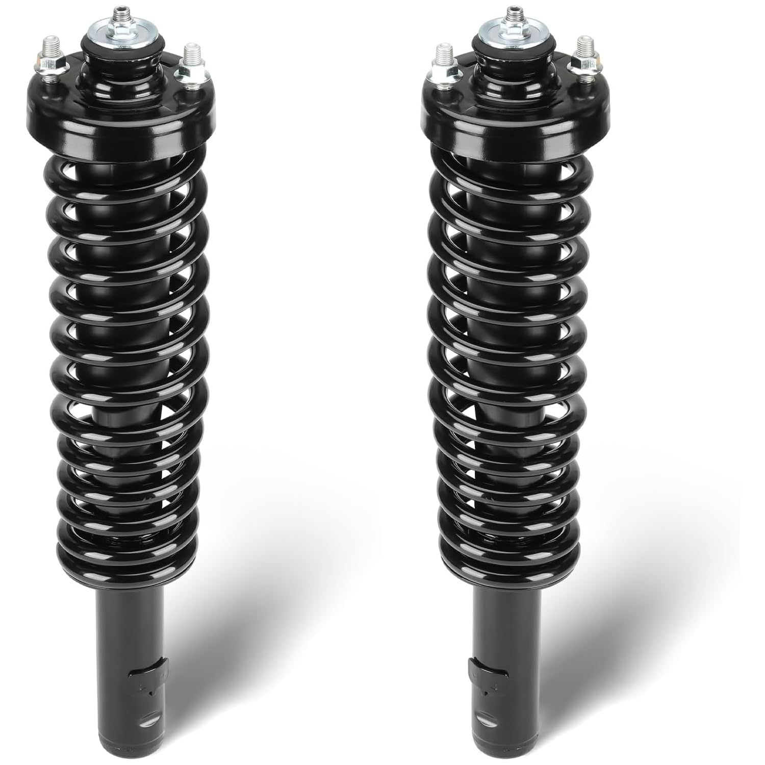 Maxfavor Front Shock Absorbers and Struts Complete Assembly with Coil Spring Compatible with 1996 1997 1998 1999 2000 Civic Replacement for 171291L 171291R, Set of 2