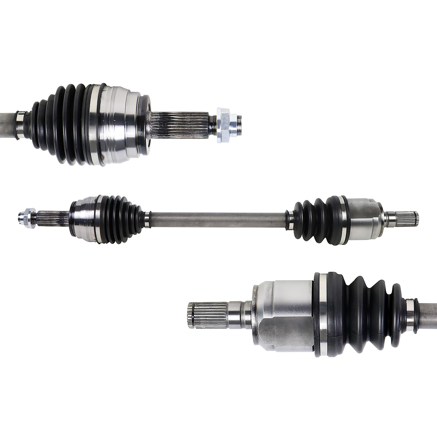 Front Pair CV Axle Shaft Assembly Compatible with Hyundai Models 2017-2020 Elantra CV Joint Replace 49500-F3100 49501-F2300 49501-F3150 HY-8349 89002 15093N HY-86031 80-0974 199349 15175N 49500-F2300