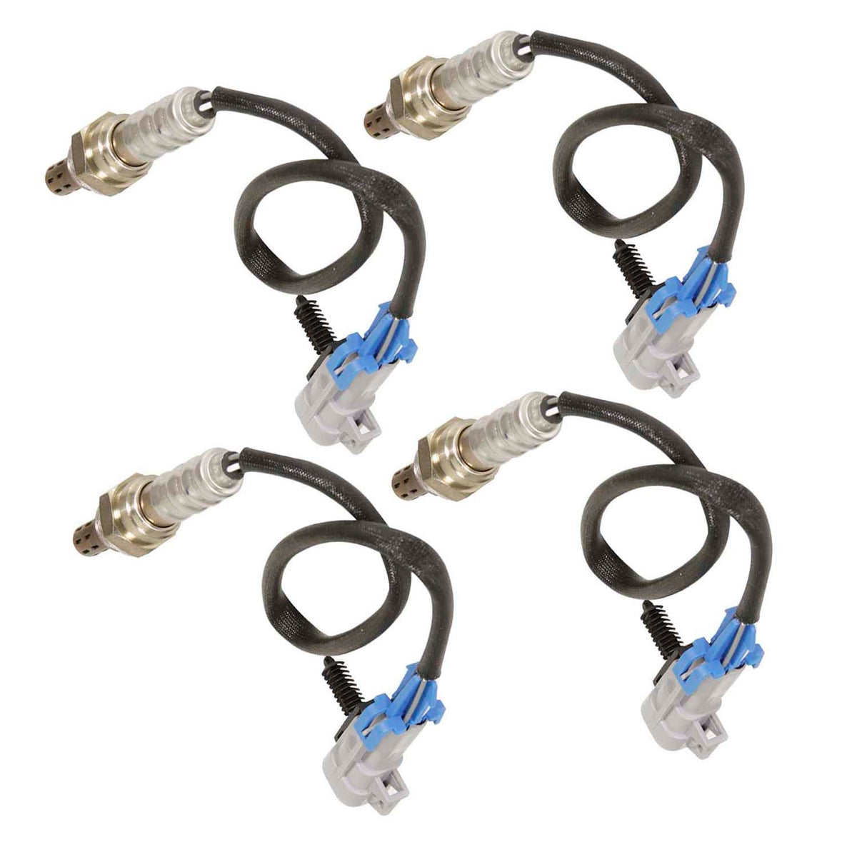 Maxfavor Upstream Downstream Oxygen Sensor Replacement for 2003 2004 2005 Chevy Silverado Avalanche Suburban 1500 Tahoe Gmc Sierra 1500 Yukon V8-5.3L 02 Sensor 234-4668 x4