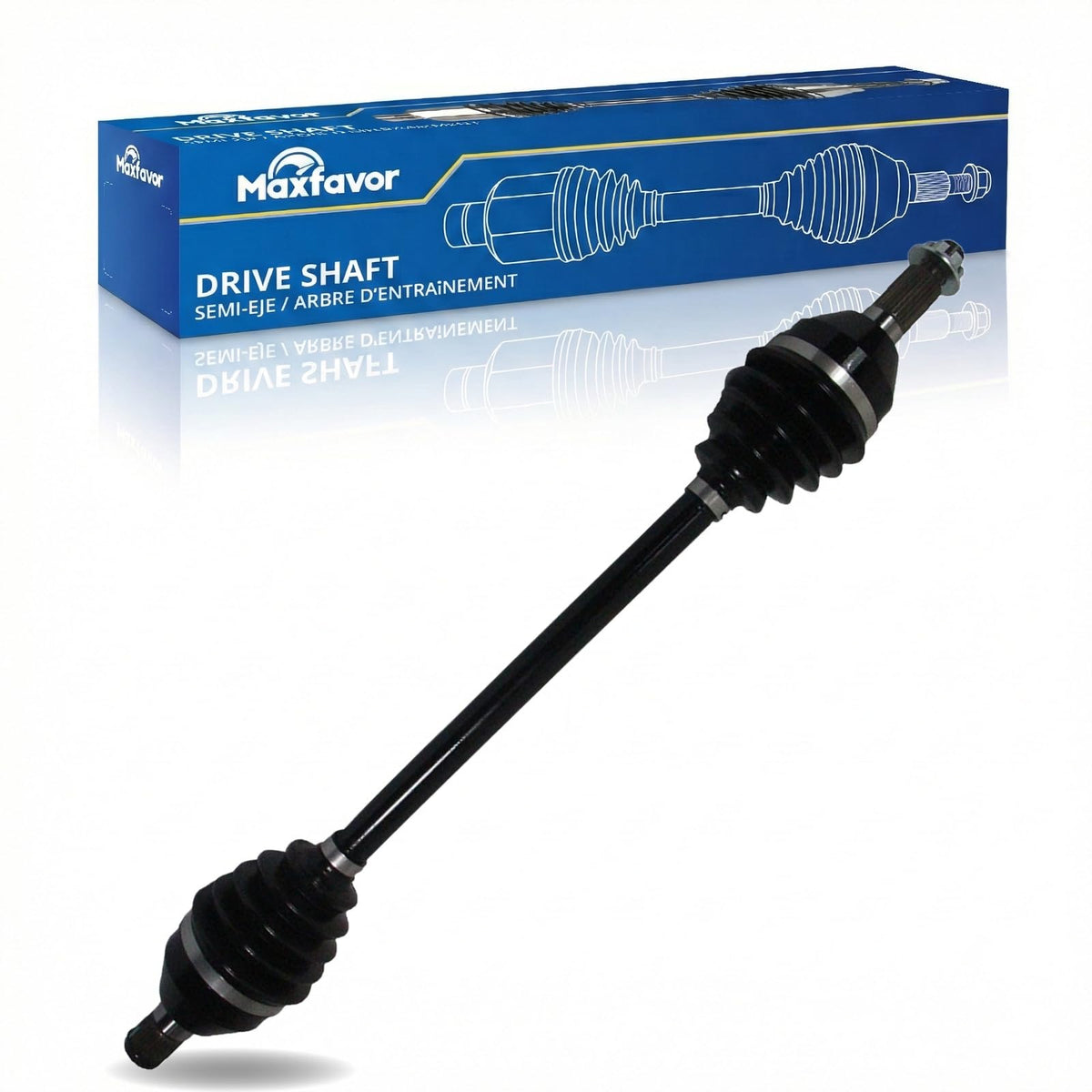 Maxfavor CV Axle Rear Compatible with 2018-2021 Can-Am Maverick X3 X rc Turbo, 2018 Can-Am Maverick X3 X mr Turbo R, Rear Left Right Side CV Axle Joint Shaft Assembly