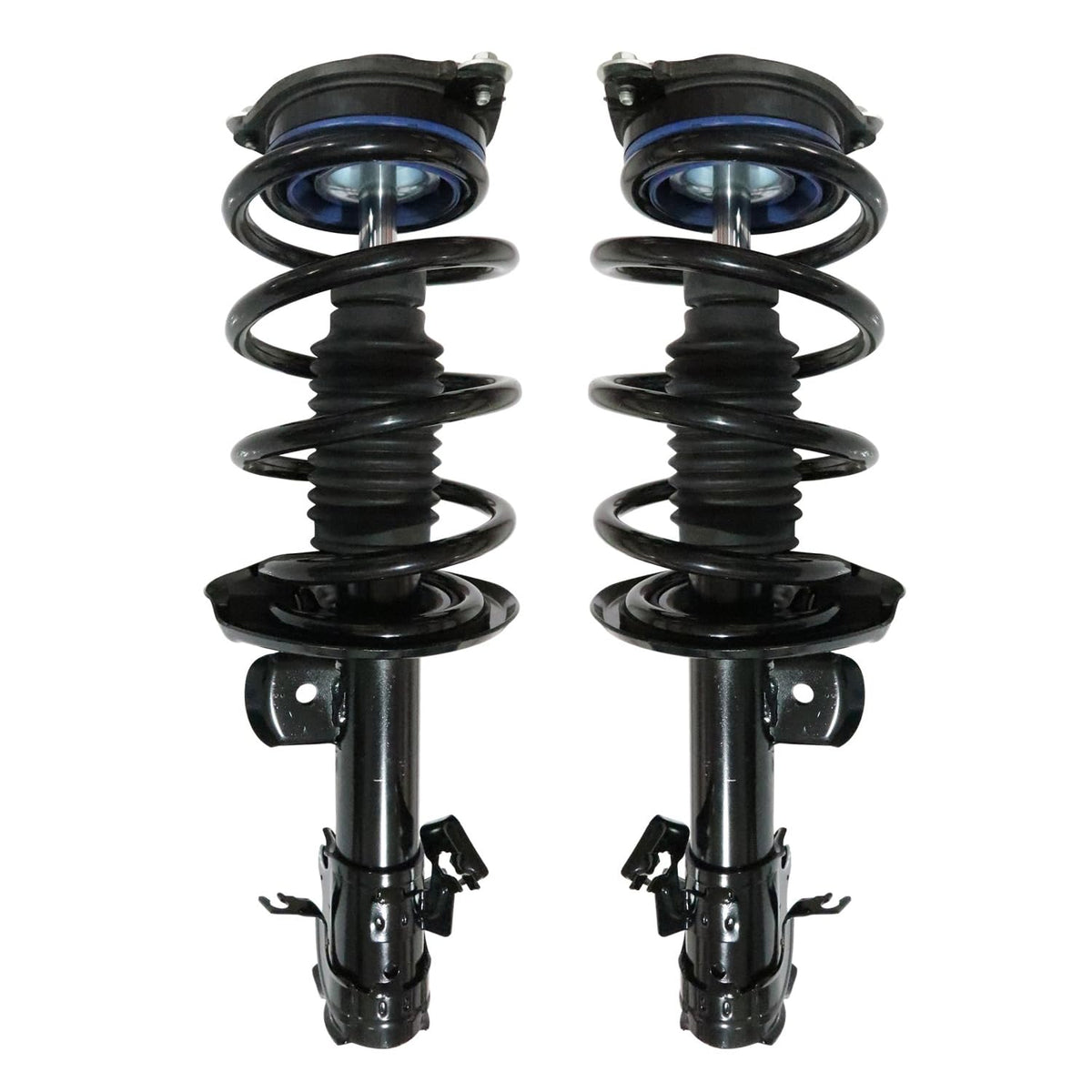 Maxfavor Pair of Front Shock Absorbers and Struts Complete Assembly with Coil Spring Compatible with Nissan NV200 2013-2020 & Chevrolet City Express 2015-2018, Replacement for 172669 172668