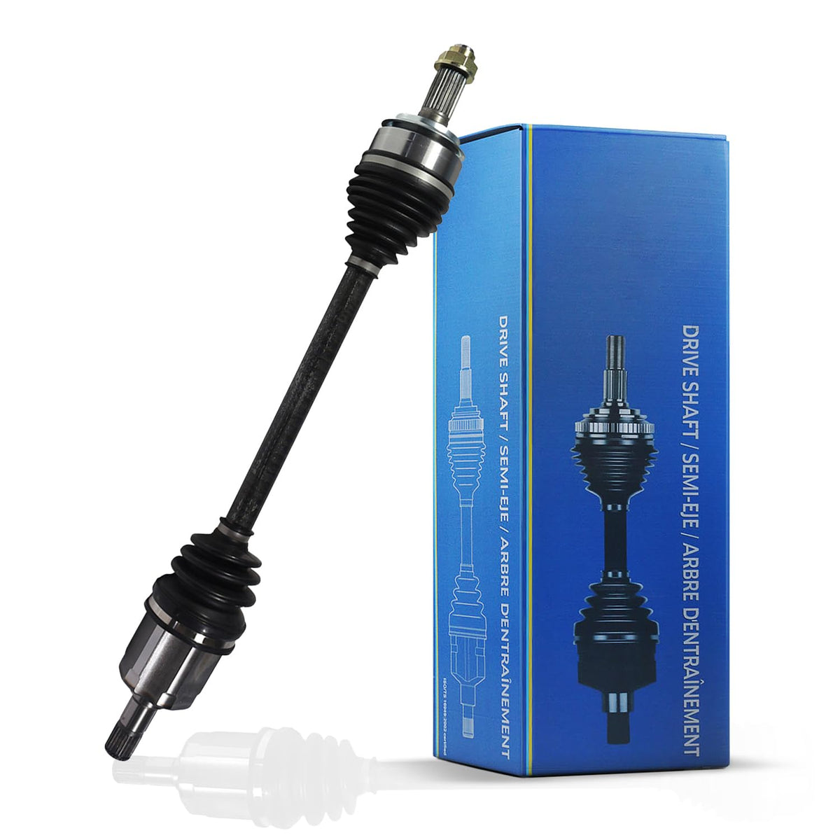 Maxfavor CV Axle Front Fit para Honda Civic EX LX 2.0L Automatic CVT Trans 2016 2017 2018 2019 2020 2021, juego de conjunto de conjunto de eje CV delantero izquierdo (conductor)