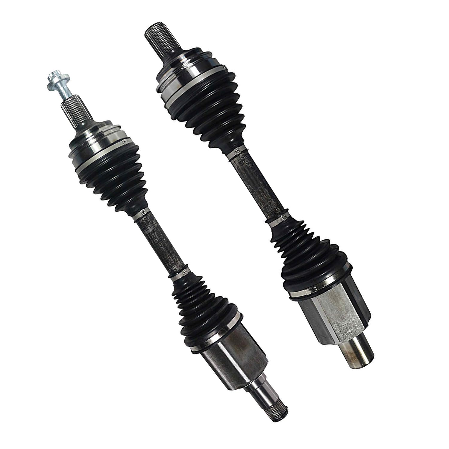 Maxfavor CV Axle Front Pair Compatible with 2008-2014 Mercedes-Benz C300, 2012-2015 C350, 2013-2014 E350, 2015-2017 E400 3.0L 3.5L, RWD AWD, CV Axle Joint Shaft Assembly Front Driver Passenger Side