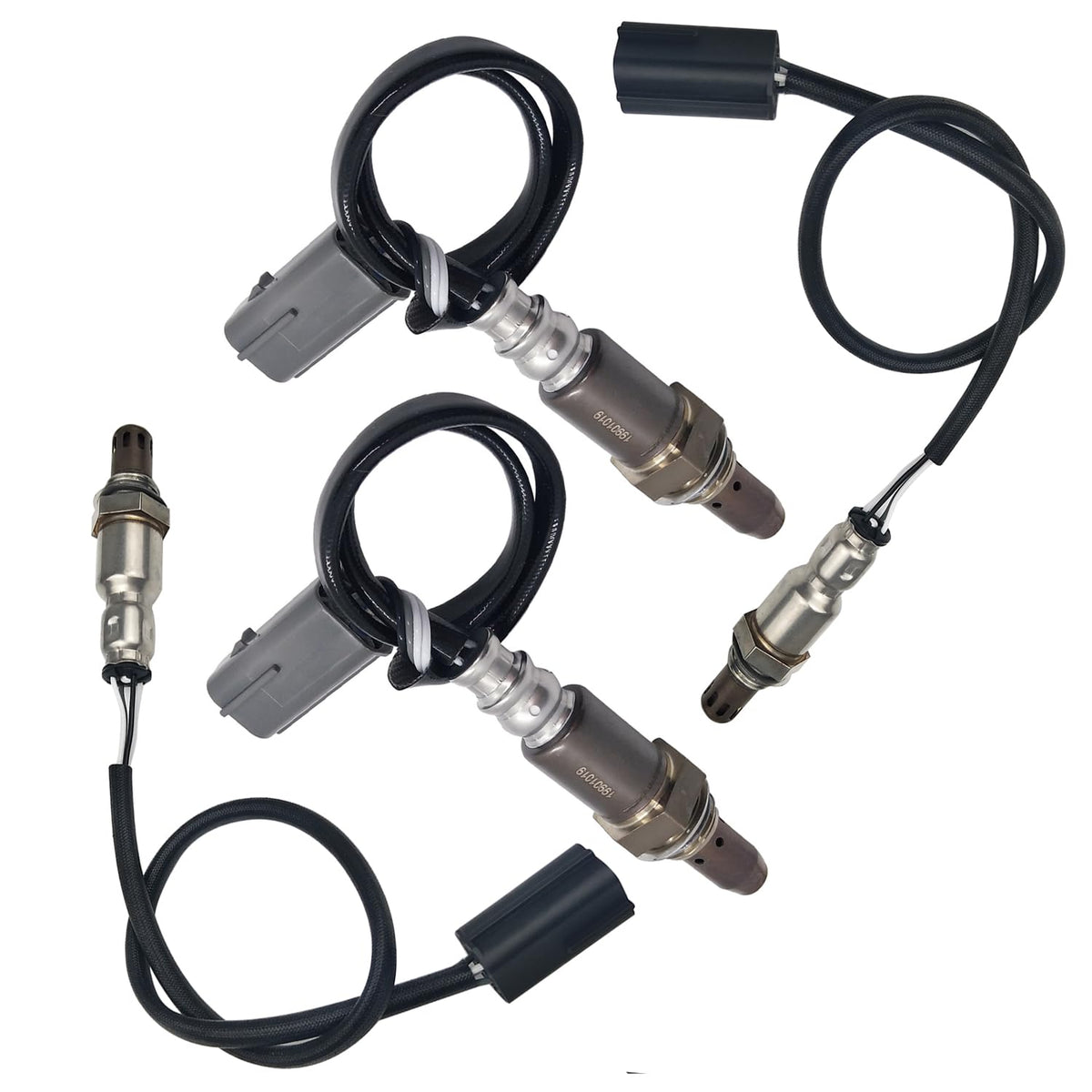 Maxfavor Upstream Downstream Oxygen Sensor Fit for 2009 2010 Infiniti EX35 FX35 M35 V6-3.5L?2009 2010 G37 V6-3.7L, for 2008 2009 Nissan 350z 3.5L, 2009 2010 370Z 3.7L 02 Sensor 234-9036 234-4380