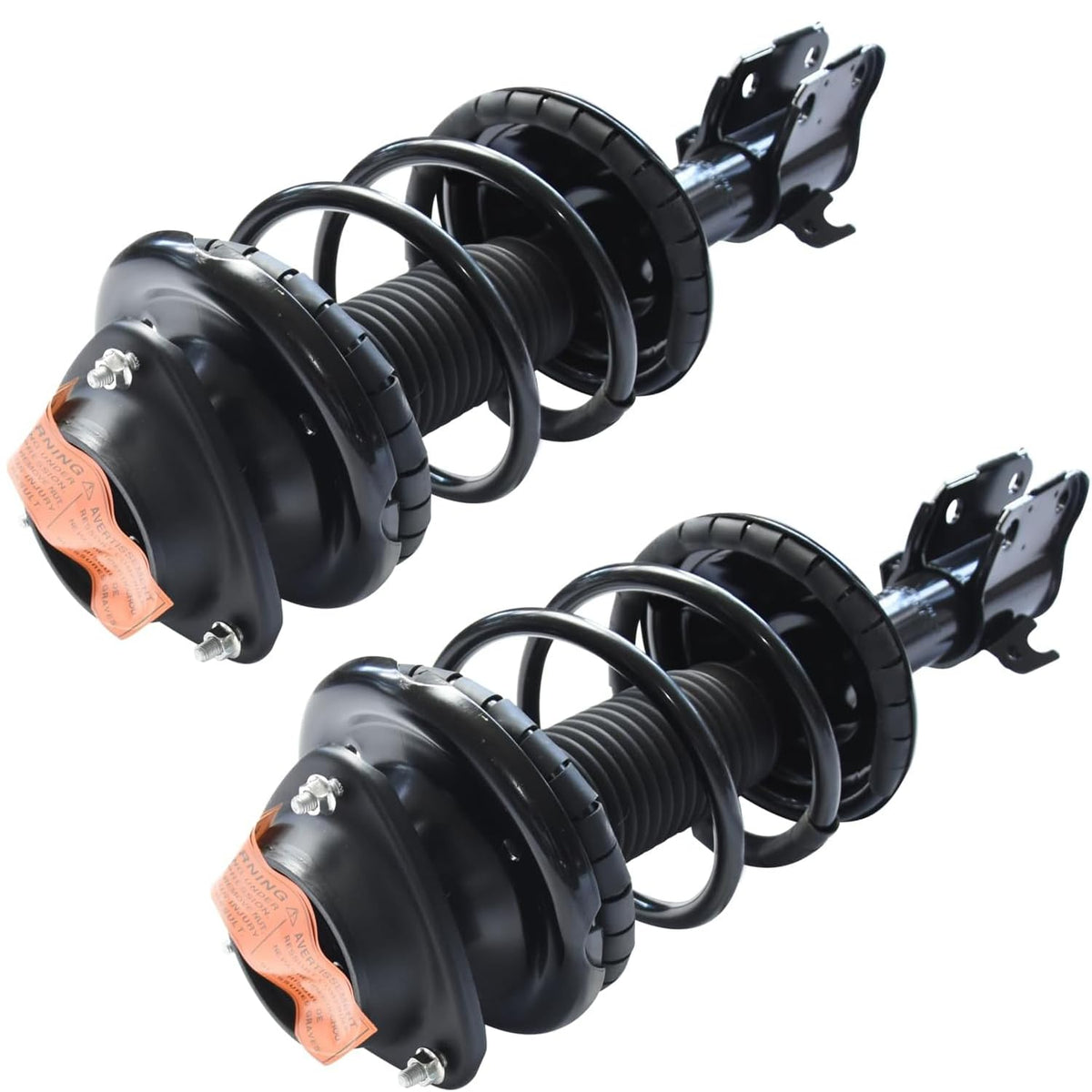 Maxfavor Pair of Front Shock Absorbers and Struts Complete Assembly with Coil Spring Compatible with Subaru Legacy 2000 2001 2002, Replacement for 171447 171448
