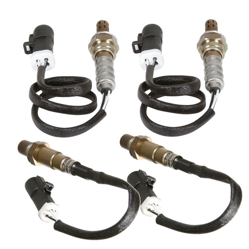 4Pcs Oxygen Sensor Upstream Downstream for 2004-2010 Ford Explorer/2007-2010 Explorer Sport Trac, for Mercury Mountaineer 2004-2010 4.0L 4.6L Replace 234-4401, 234-4127 O2 Oxygen