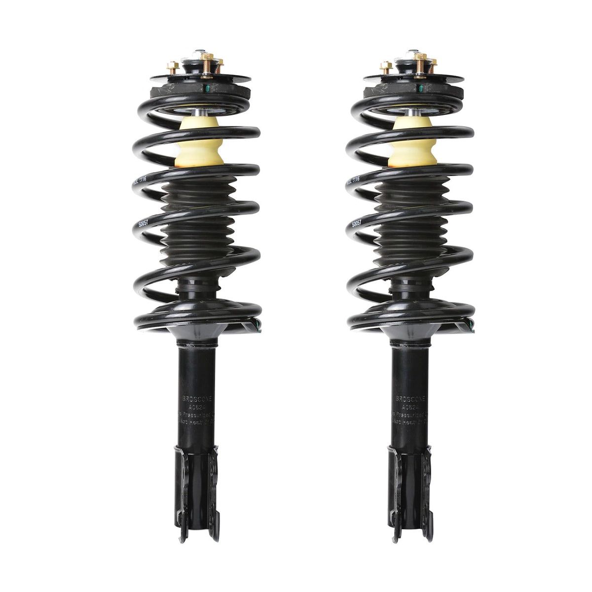 Maxfavor Pair of Front Shock Absorbers and Struts Assembly with Coil Spring, Compatible with Saturn SL 1991-2002, Saturn SC 1991-2002, Saturn SW 1993-2001, Replacement for OE 171924