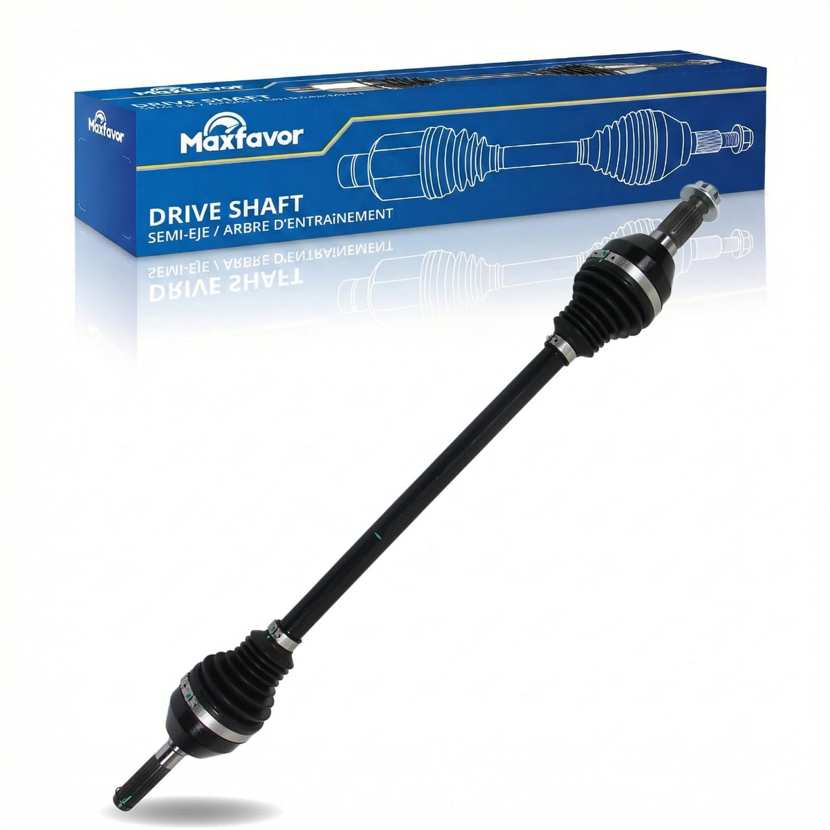 Maxfavor CV Axle Front Left Compatible with 2017-2019 Can-Am Maverick X3 X ds Turbo R, 2017-2019 Can-Am Maverick X3 Max X ds Turbo R, Front Driver Left Side CV Axle Joint Shaft Assembly