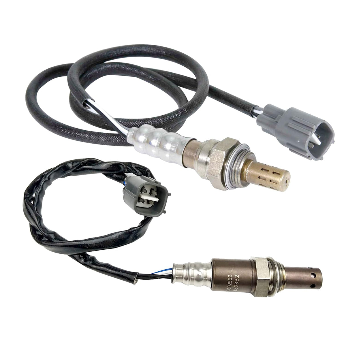 Maxfavor 2Pcs 234-4048 234-9041 Upstream Downstream O2 Oxygen Sensor Compatible with Toyota Highlander 2001 2002 2003 2.4L Oxygen O2 Sensor