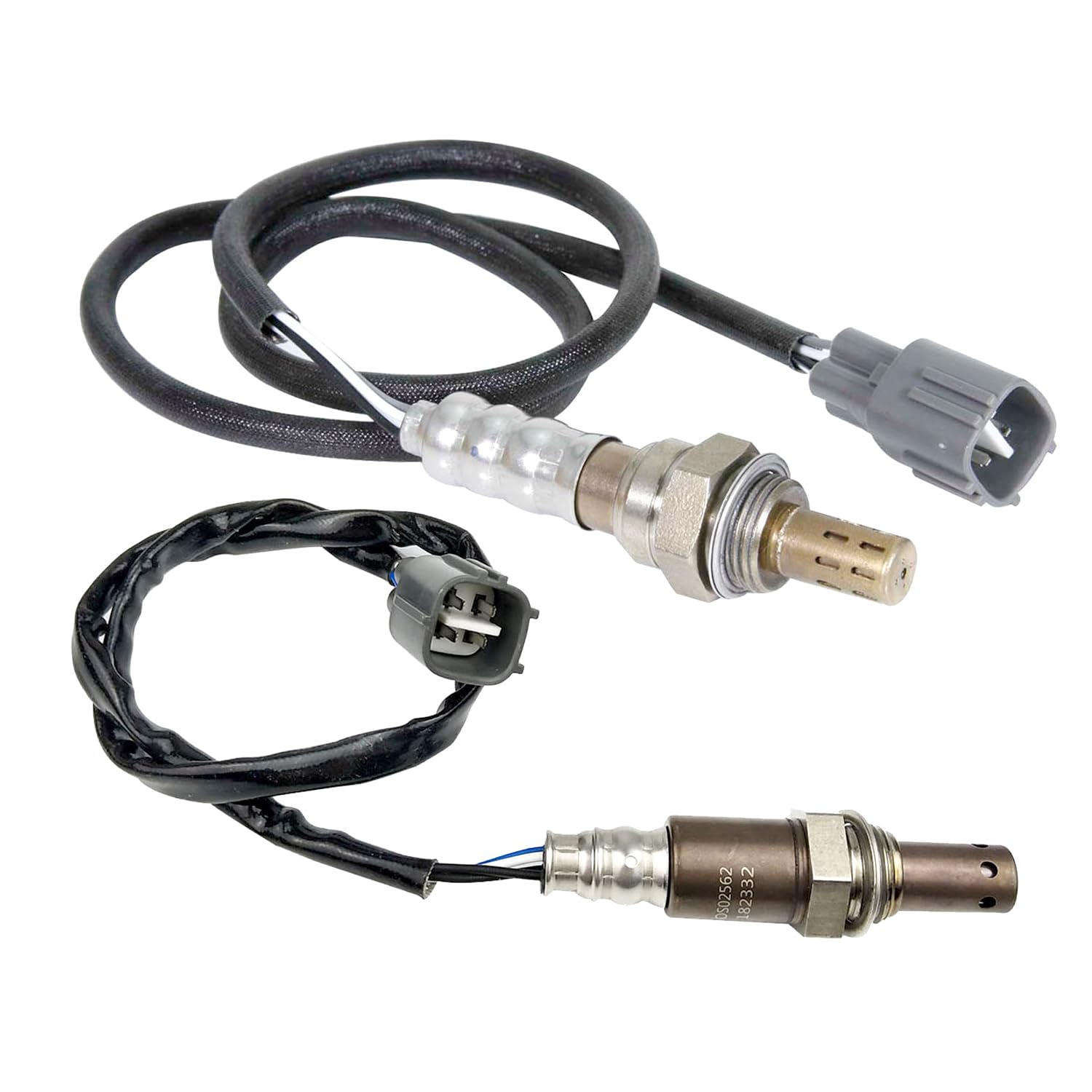 Maxfavor 2Pcs 234-4048 234-9041 Upstream Downstream O2 Oxygen Sensor Compatible with Toyota Highlander 2001 2002 2003 2.4L Oxygen O2 Sensor