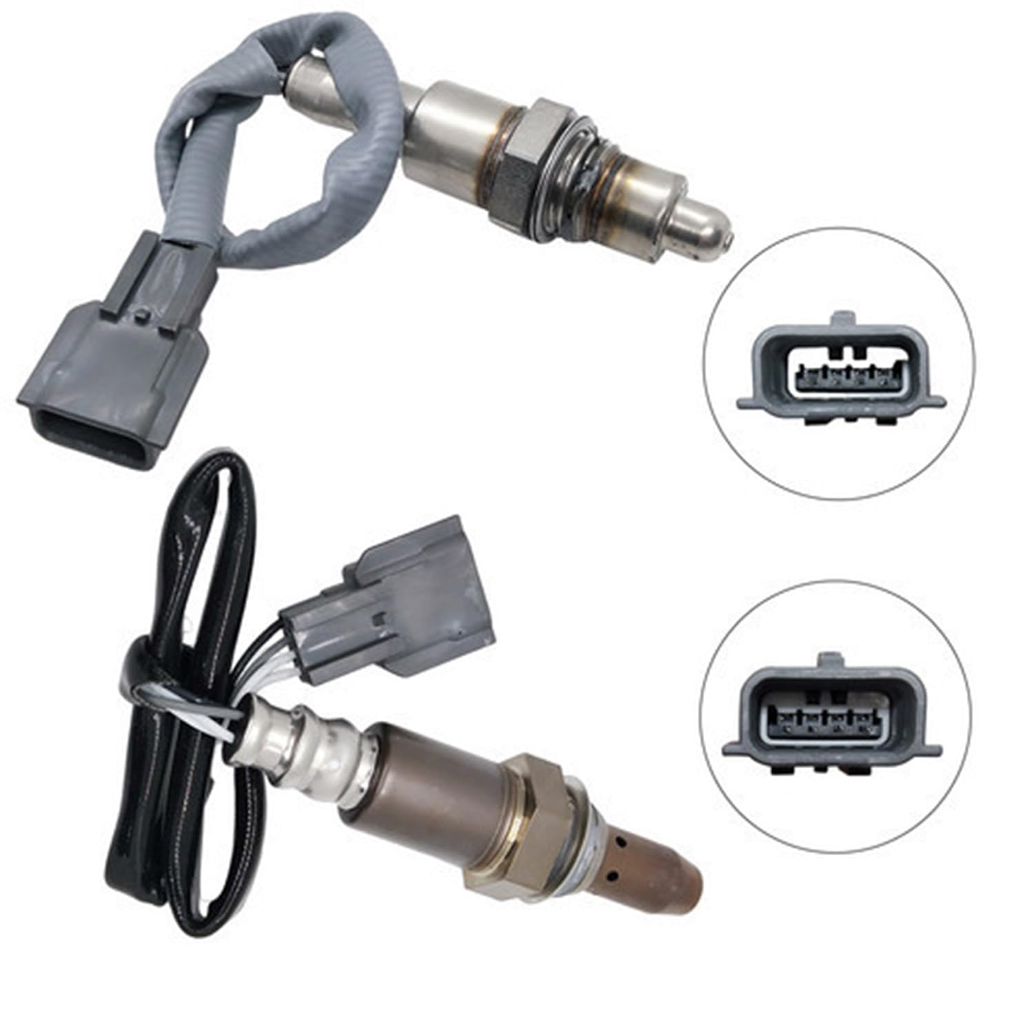 Maxfavor 2Pcs 234-4445 234-9123 Upstream Downstream O2 Oxygen Sensor Compatible with 2015 2016 2017 Nissan Quest 3.5L O2 Sensor
