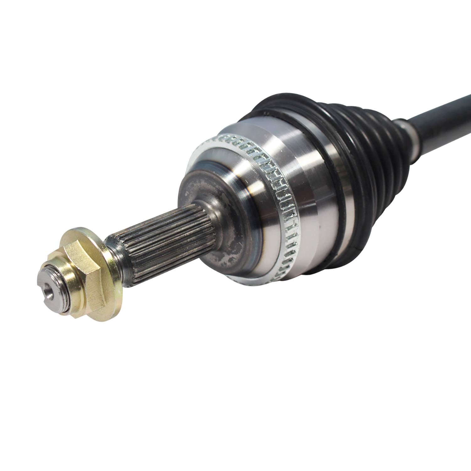 Front Left CV Axle Shaft Assembly Compatible with 2003-2008 Corolla S, LE, CE FWD Manual Trans CV Joint Replace 43420-02360 19342490 20870632 60-5222 10295N 95-4223 TO-8158 43420-02320