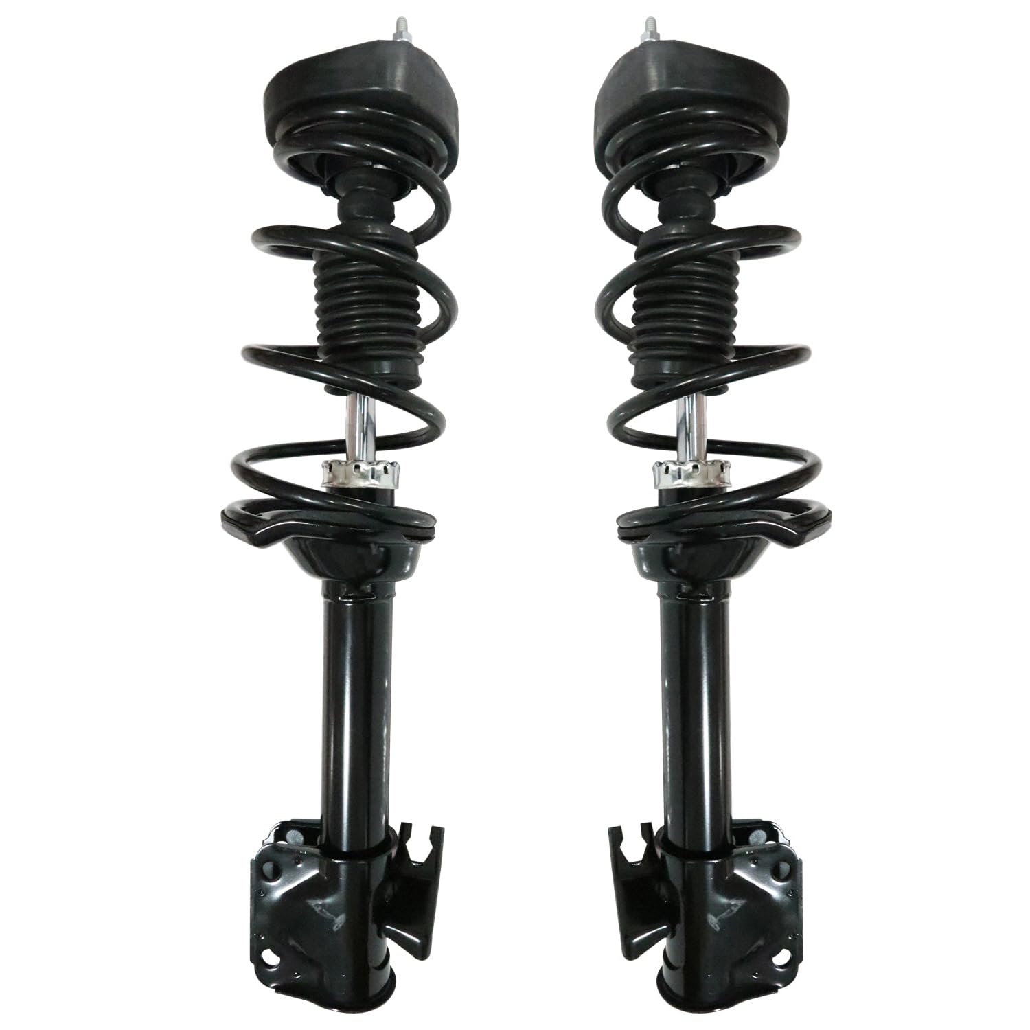 Maxfavor Pair of Rear Shock Absorbers and Struts Complete Assembly with Coil Spring Compatible with Subaru Impreza WRX/RS Sedan 2004-2007, Replacement for 172417 172416