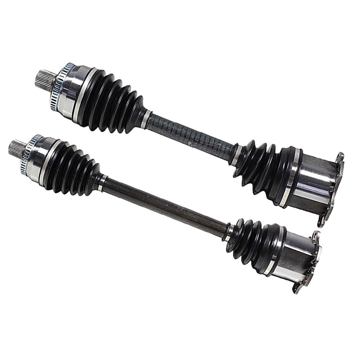 Front Pair CV Axle Shaft Assembly Compatible with Compatible with Audi Models 2005-2009 A4 Quattro CV Joint Replace 8E0-407-452-QX 8E0-407-271-BN 66-7384 60-7384 80-8120 77902 94-2035 8E0-407-272-BN
