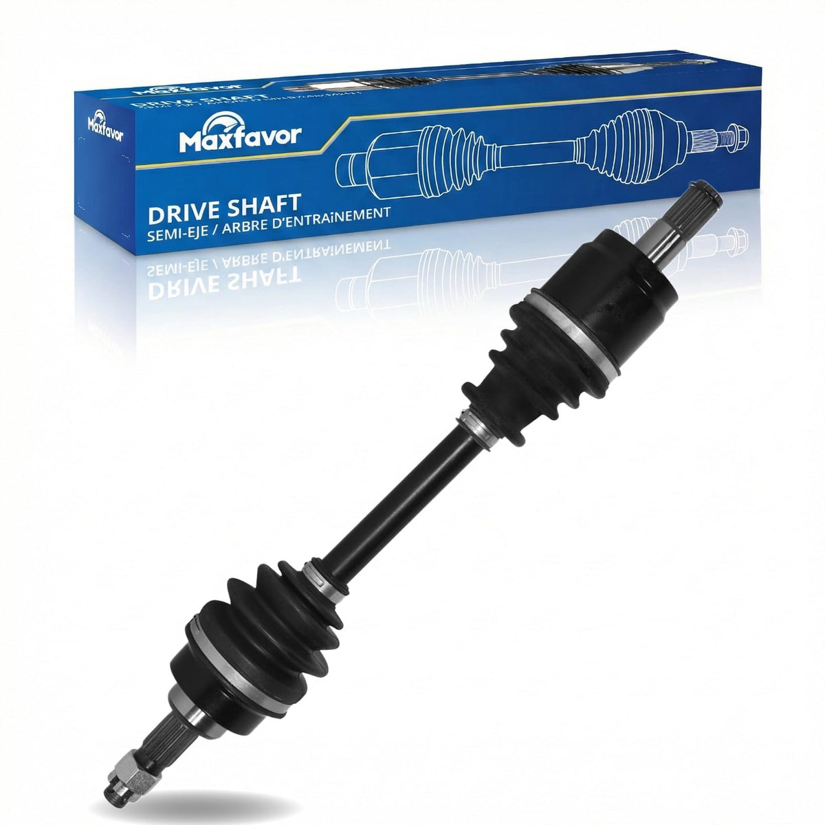 Maxfavor CV Axle Front Compatible with 2004-2007 Honda TRX400FGA FourTrax Rancher AT GPScape, CV Axle Joint Shaft Assembly Front Driver Passenger Side