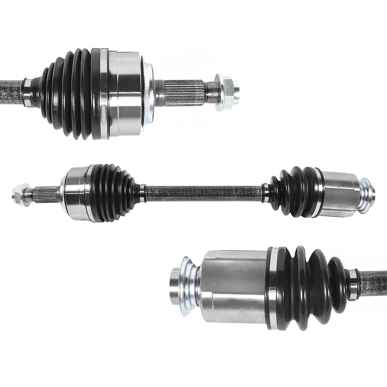 MAXFAVOR CV Axle Front FWD Compatible with Honda Accord 2013-2014 V6 3.5L Auto Trans/Manual Trans?A Pair CV Axle Joint Shaft Assembly, Driver & Passenger Side