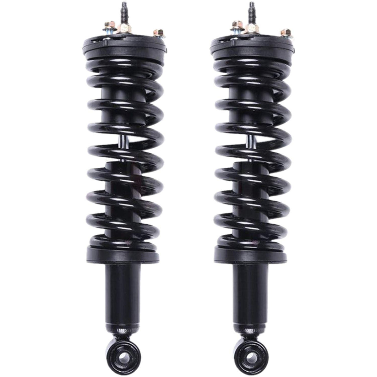 Maxfavor 4-Piece Complete Struts and Shock Absorbers Set, Compatible with Chevrolet Colorado/GMC Canyon 2004-2012, Front Pair with Coil Spring & Rear Shocks Pair, Replacement for 171353 911230