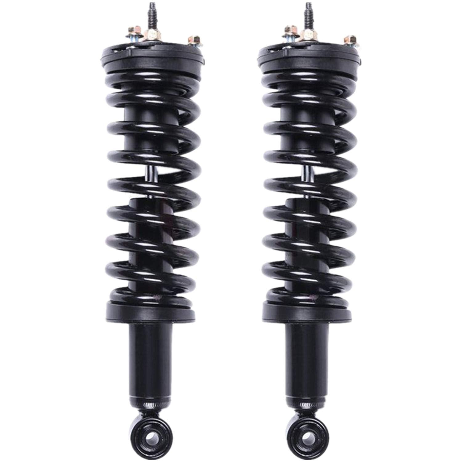 Maxfavor 4-Piece Complete Struts and Shock Absorbers Set, Compatible with Chevrolet Colorado/GMC Canyon 2004-2012, Front Pair with Coil Spring & Rear Shocks Pair, Replacement for 171353 911230