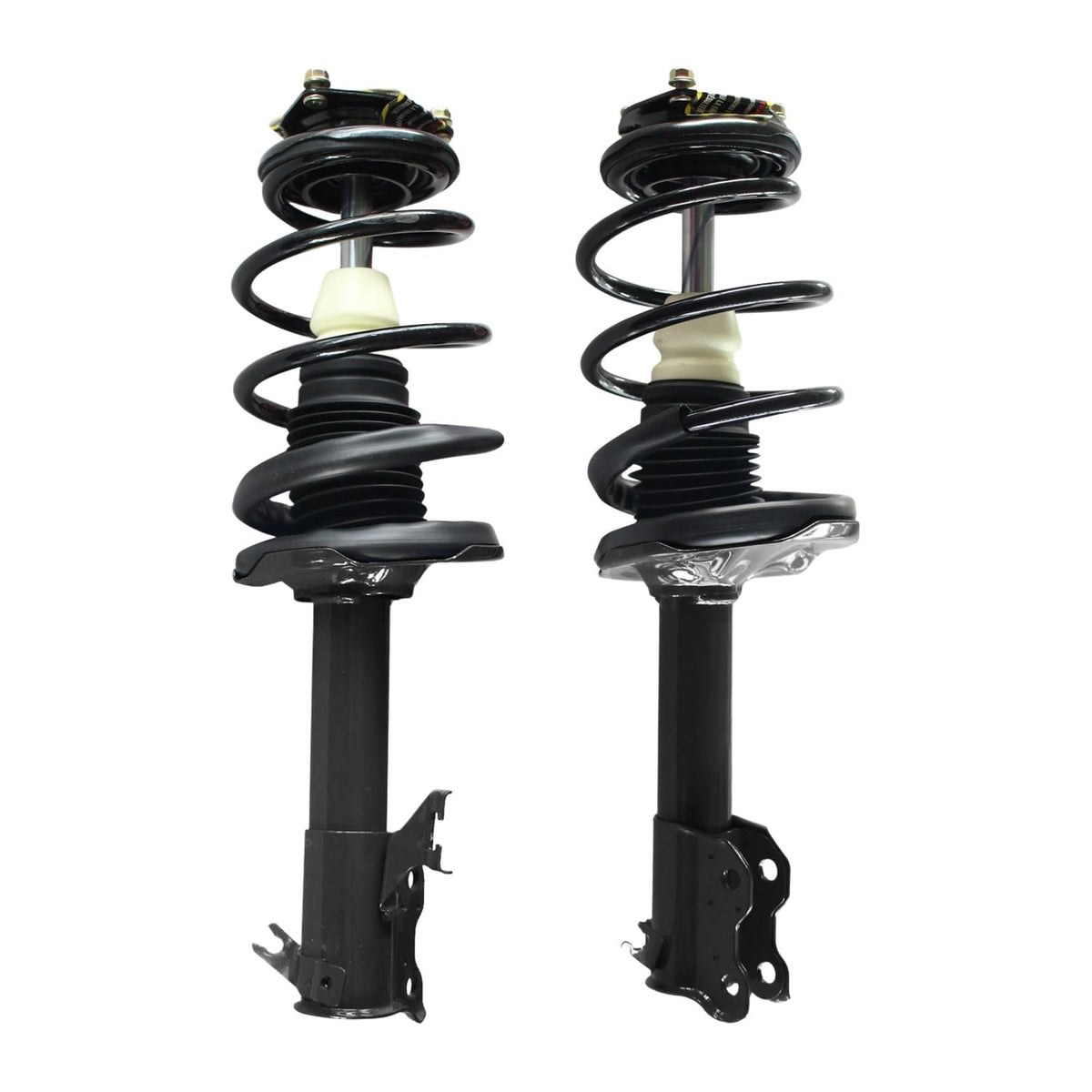 Maxfavor Pair of Front Shock Absorbers and Struts Complete Assembly with Coil Spring Compatible with Nissan Sentra 2000-2001, Replacement for 171567 171566