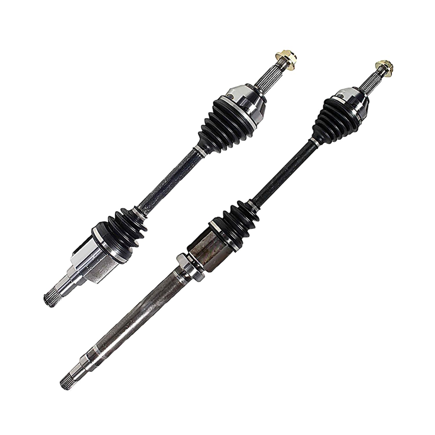 Front Pair CV Axle Shaft Assembly Compatible with 2010-2013 Transit Connect L4-2.0L FWD CV Joint Replace 9T1Z-3B436-A 19364937 11350097 66-2173 60-2173 60-2253 11727N 16001N 94-7083 9T1Z-3B437-A