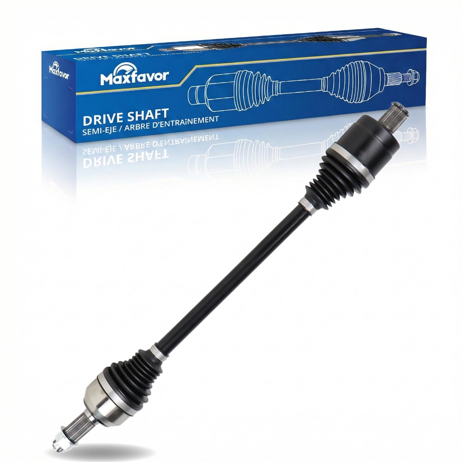 Maxfavor CV Axle Rear Compatible with 2020 Polaris General XP 4 1000 Deluxe, 2020 Polaris General XP 1000 Deluxe, 2020 Polaris General 4 1000 Deluxe, Rear Left Right Side CV Axle Joint Shaft Assembly