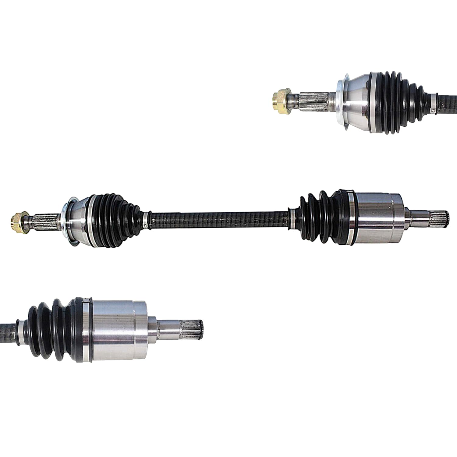Front Left CV Axle Shaft Assembly Compatible with Honda Models 2012 2013 2014 2015 Civic Drive Side CV Joint Replace 44306-TR0-A02 91260 HO-8410 HO-8522 11350106 14199N 19365030 NCV36007