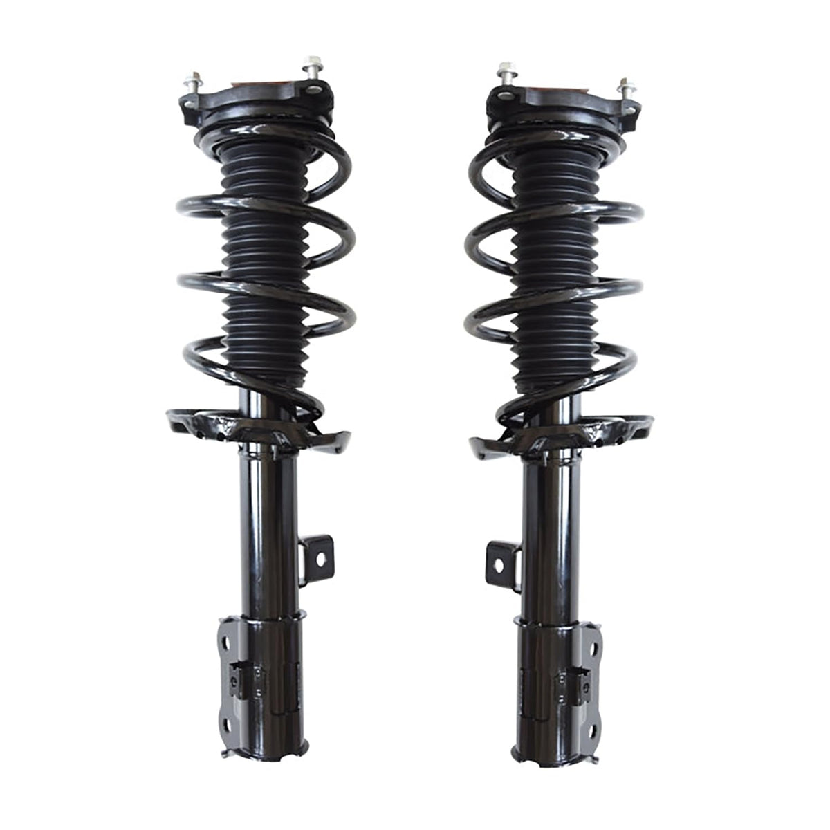 Maxfavor Pair of Front Shock Absorbers and Struts Complete Assembly with Coil Spring Compatible with Chevrolet Malibu 2014 2015 2016, Replacement for 182911 182910